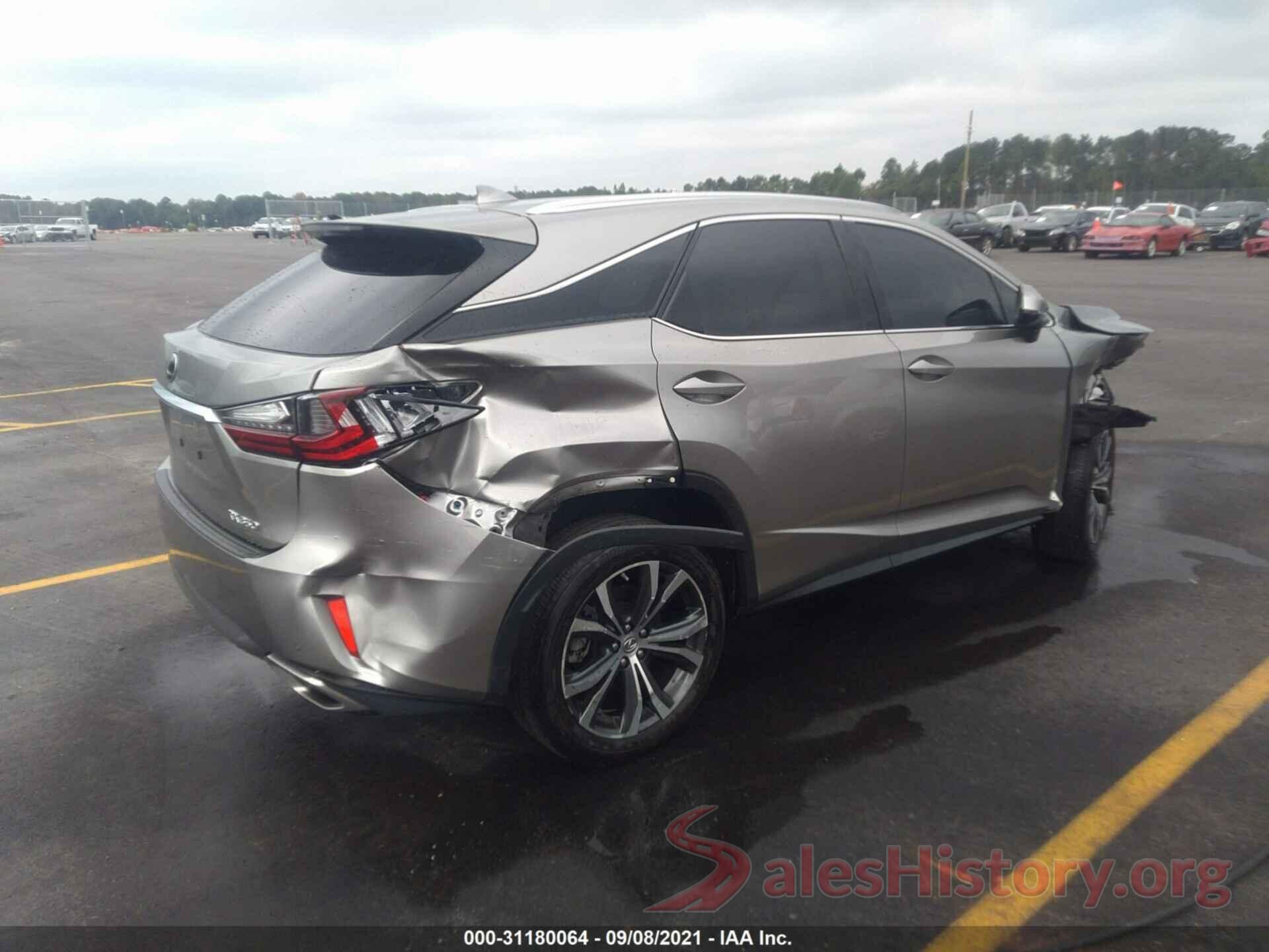 2T2ZZMCA6HC049077 2017 LEXUS RX