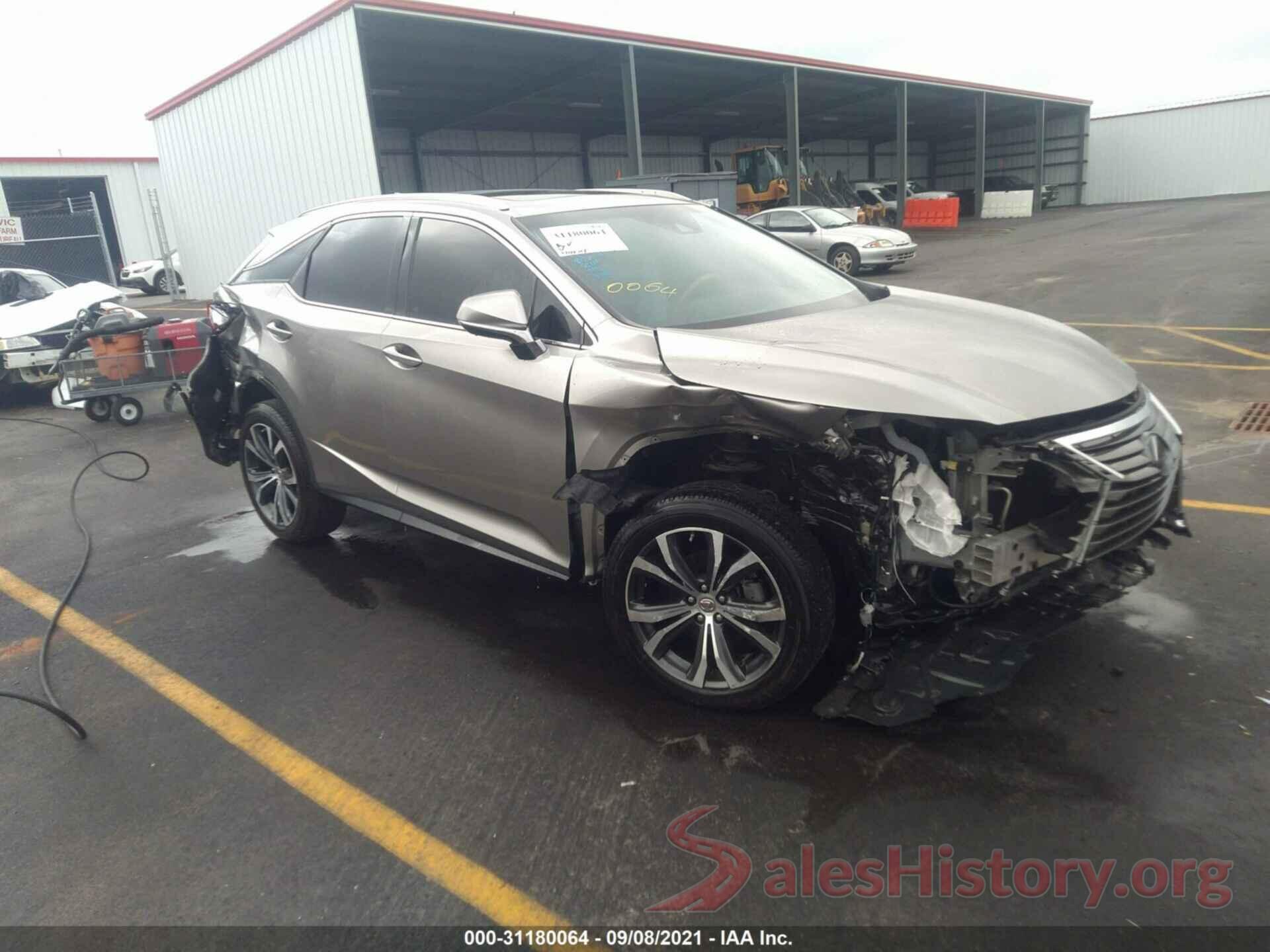 2T2ZZMCA6HC049077 2017 LEXUS RX