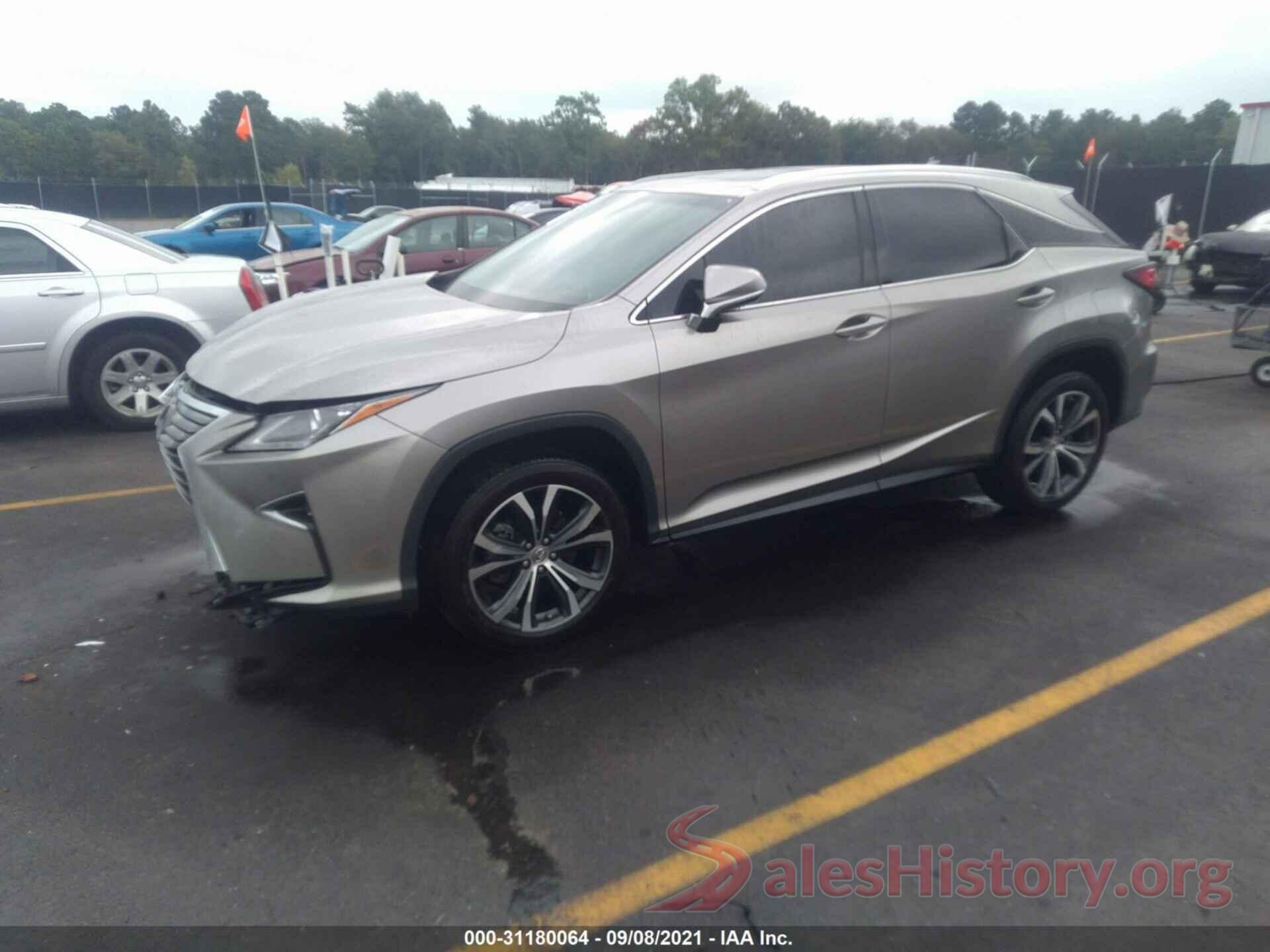 2T2ZZMCA6HC049077 2017 LEXUS RX