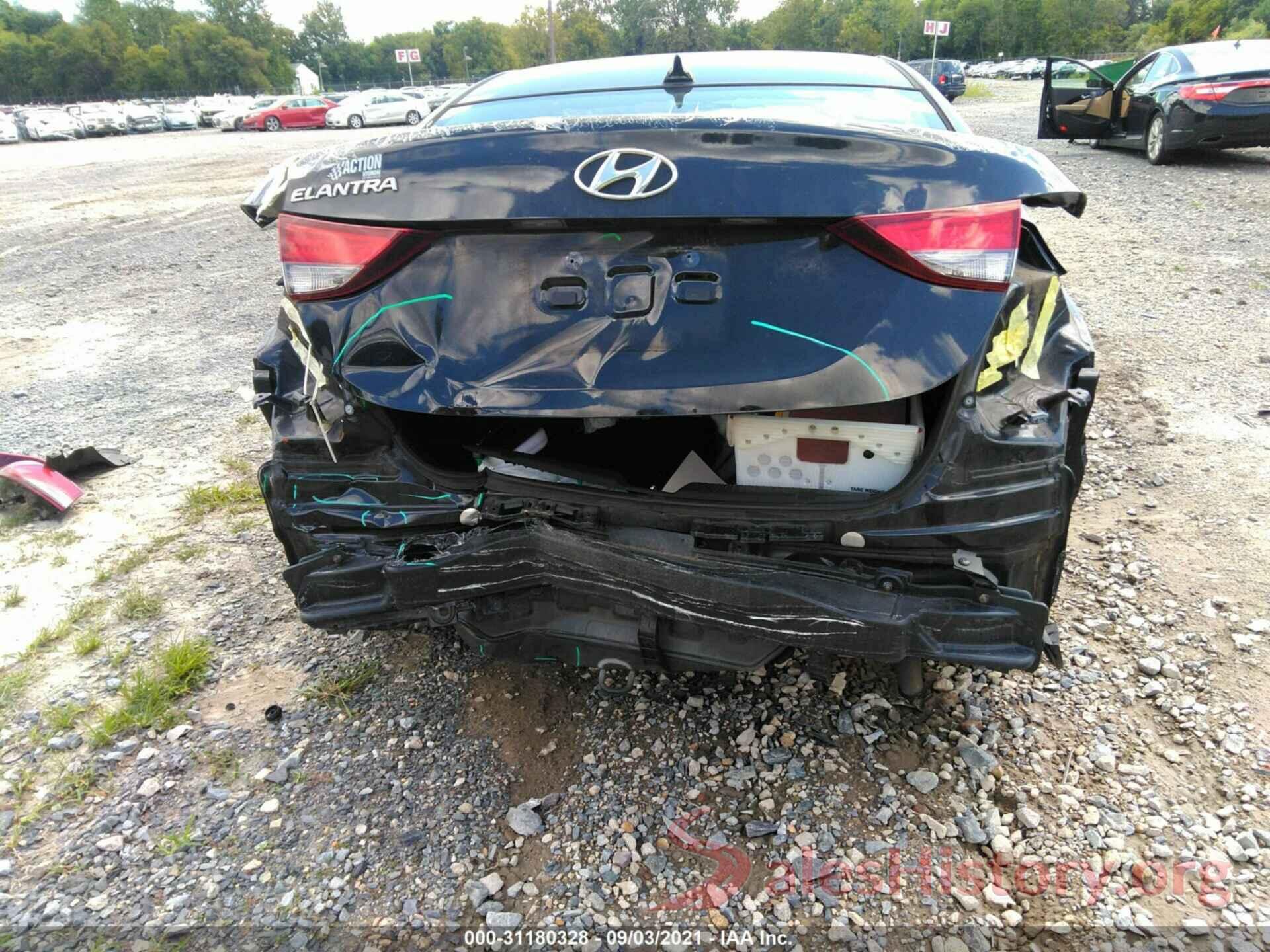 5NPDH4AEXGH669532 2016 HYUNDAI ELANTRA