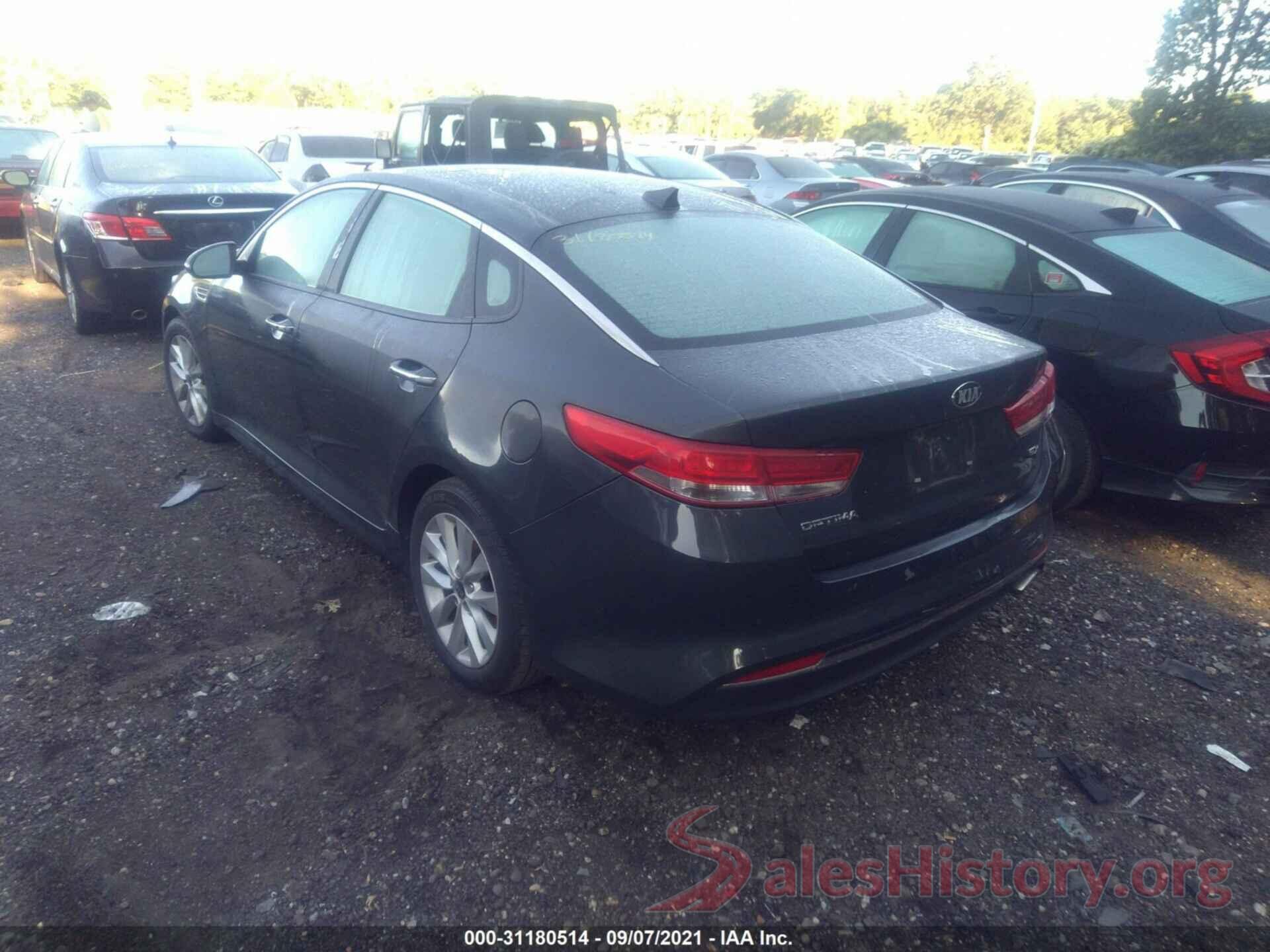 5XXGU4L35GG010287 2016 KIA OPTIMA