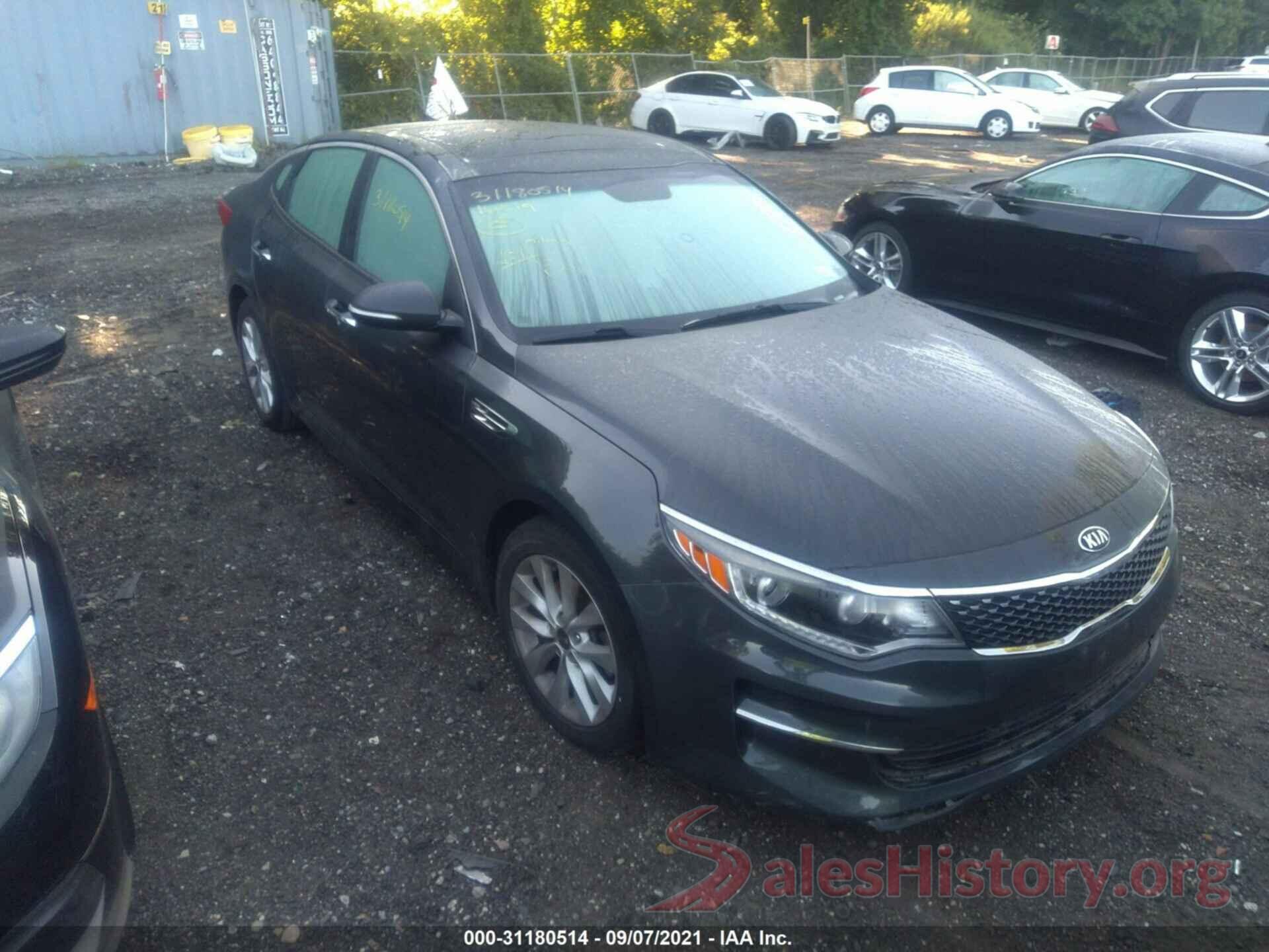 5XXGU4L35GG010287 2016 KIA OPTIMA