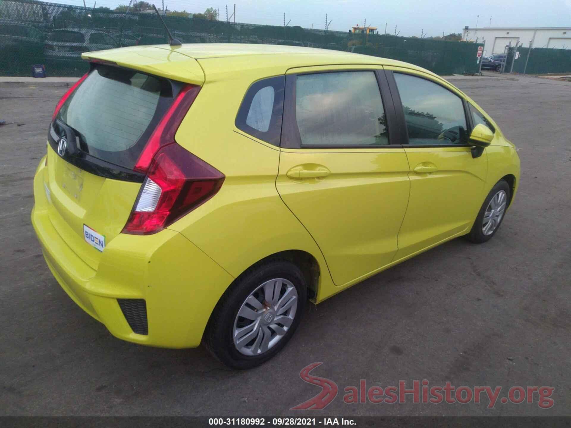 JHMGK5H54GX018295 2016 HONDA FIT