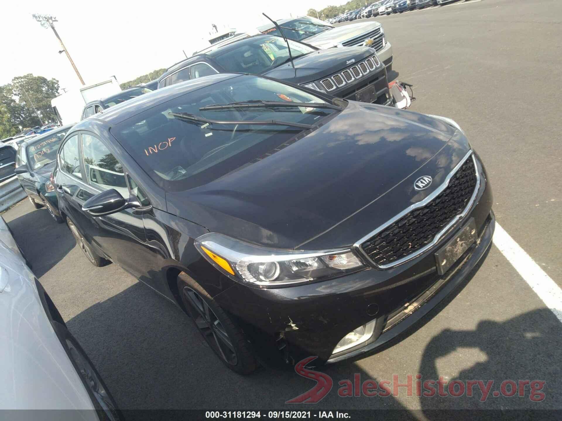 3KPFL4A8XJE247242 2018 KIA FORTE