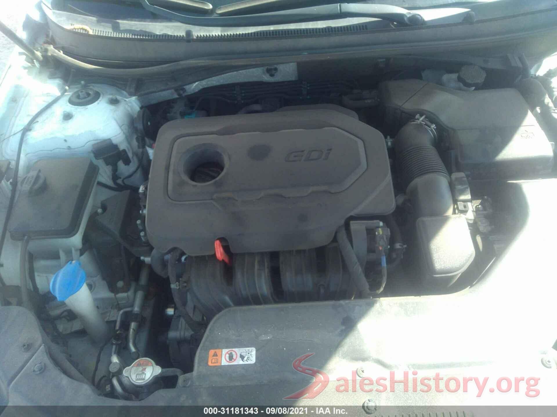 5NPE24AF4GH406130 2016 HYUNDAI SONATA