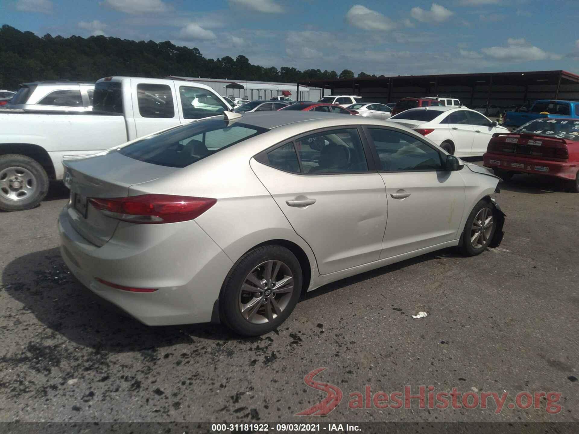 5NPD84LF9JH260693 2018 HYUNDAI ELANTRA