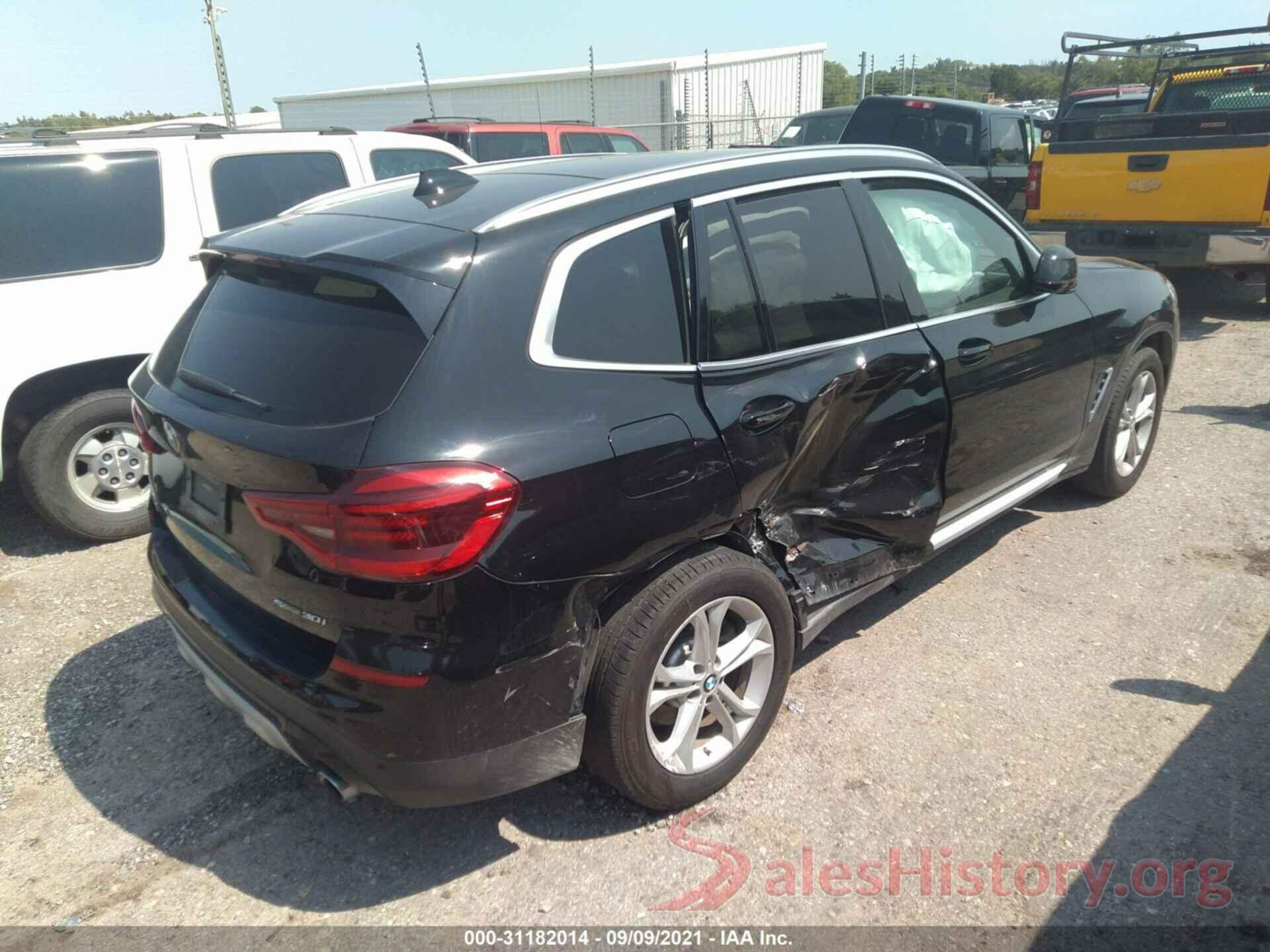 5UXTY3C09L9B69857 2020 BMW X3