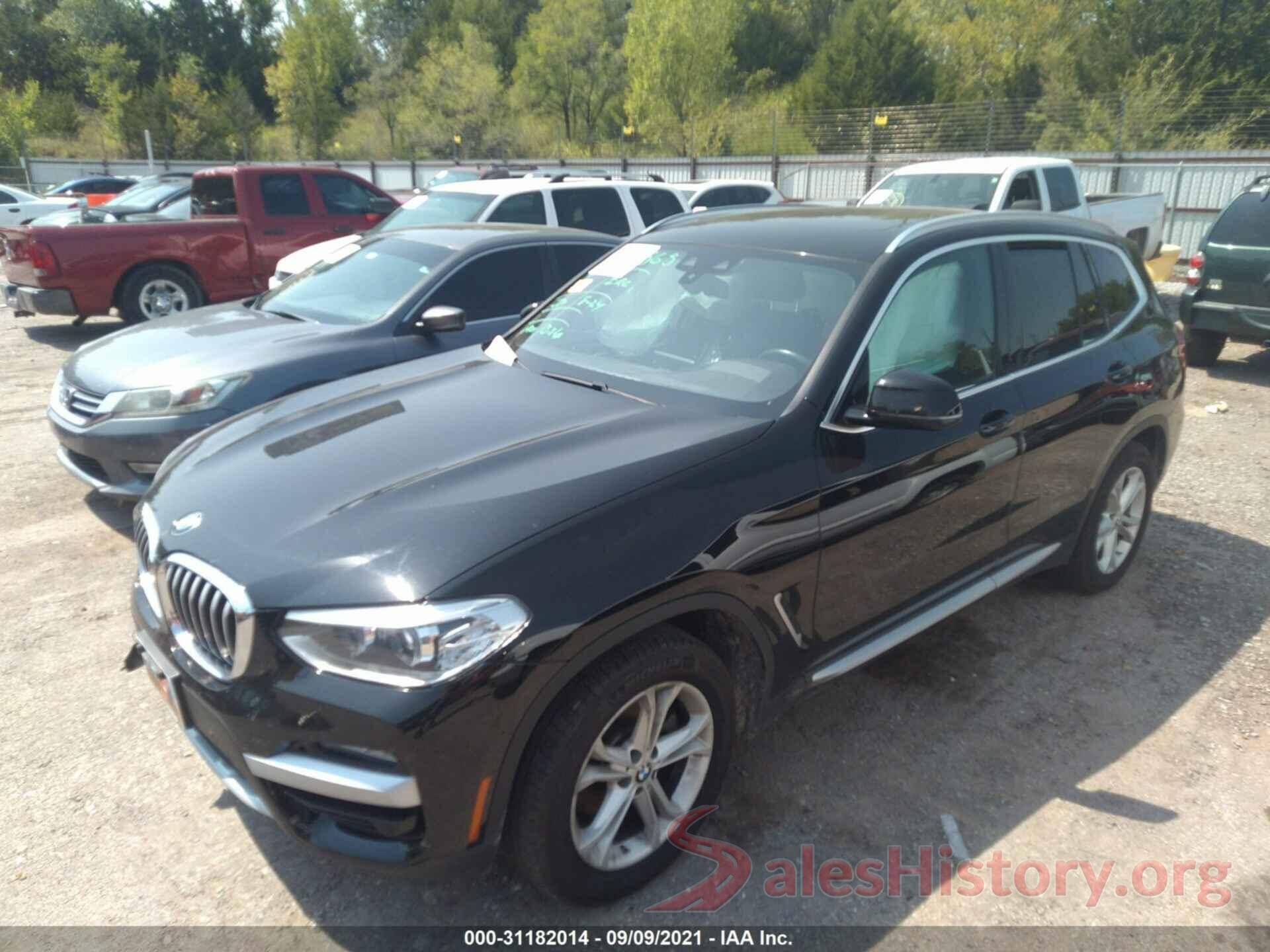 5UXTY3C09L9B69857 2020 BMW X3