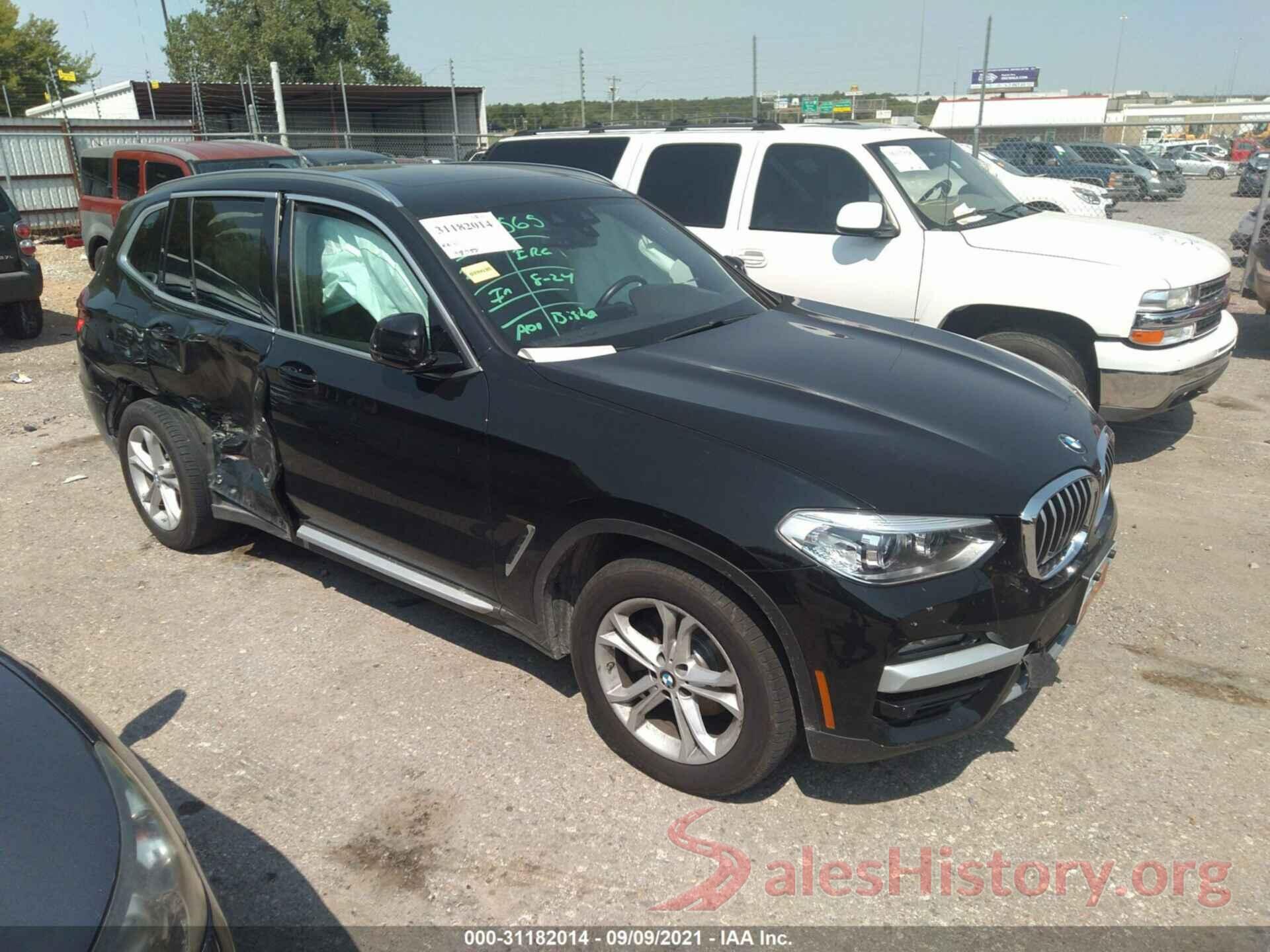 5UXTY3C09L9B69857 2020 BMW X3