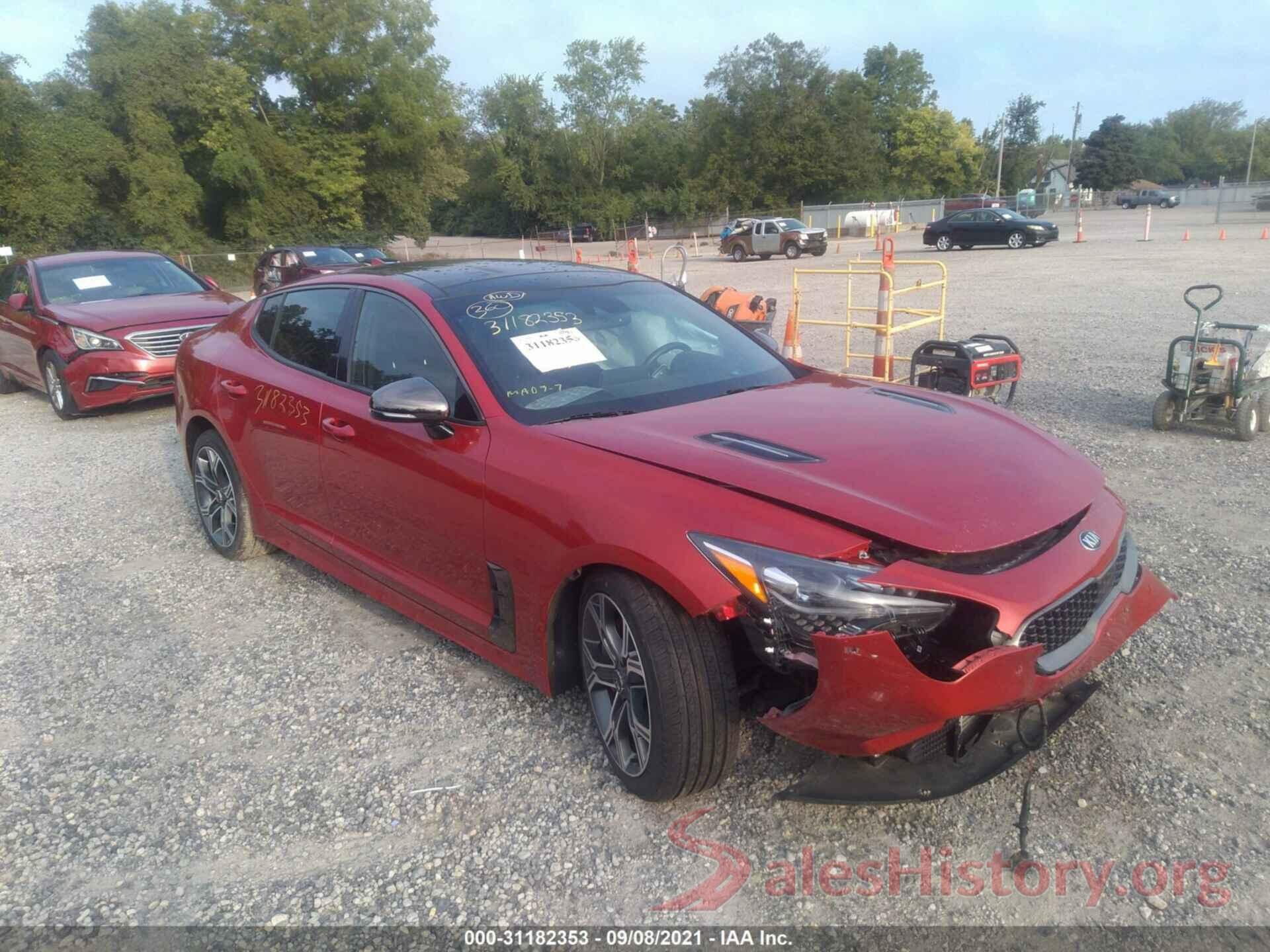 KNAE55LC6J6019335 2018 KIA STINGER