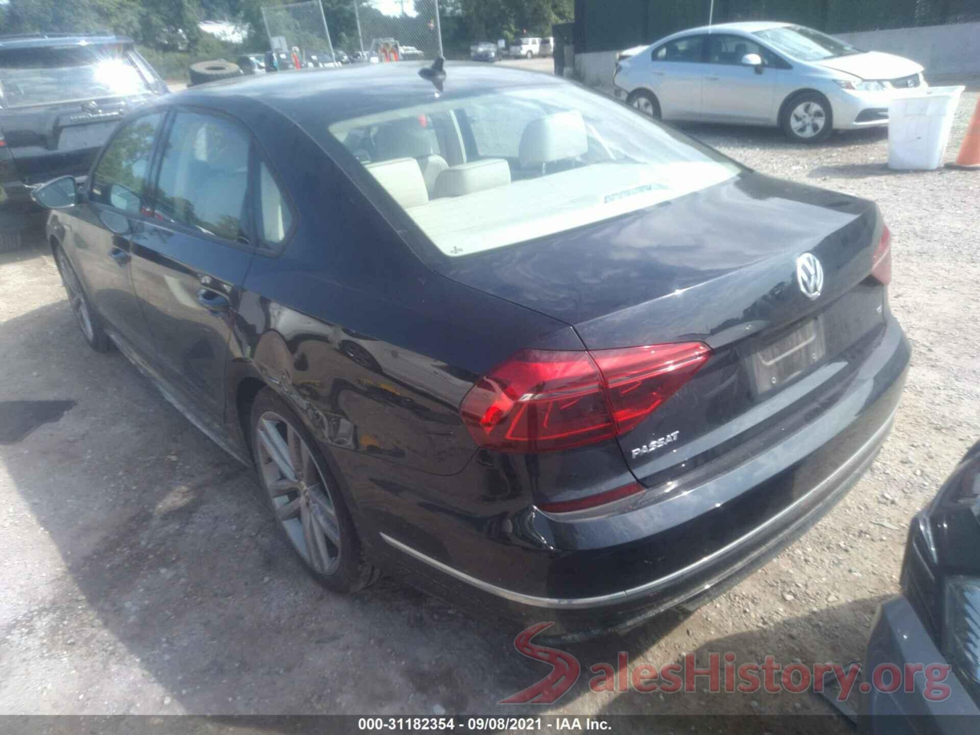 1VWAA7A32JC041861 2018 VOLKSWAGEN PASSAT