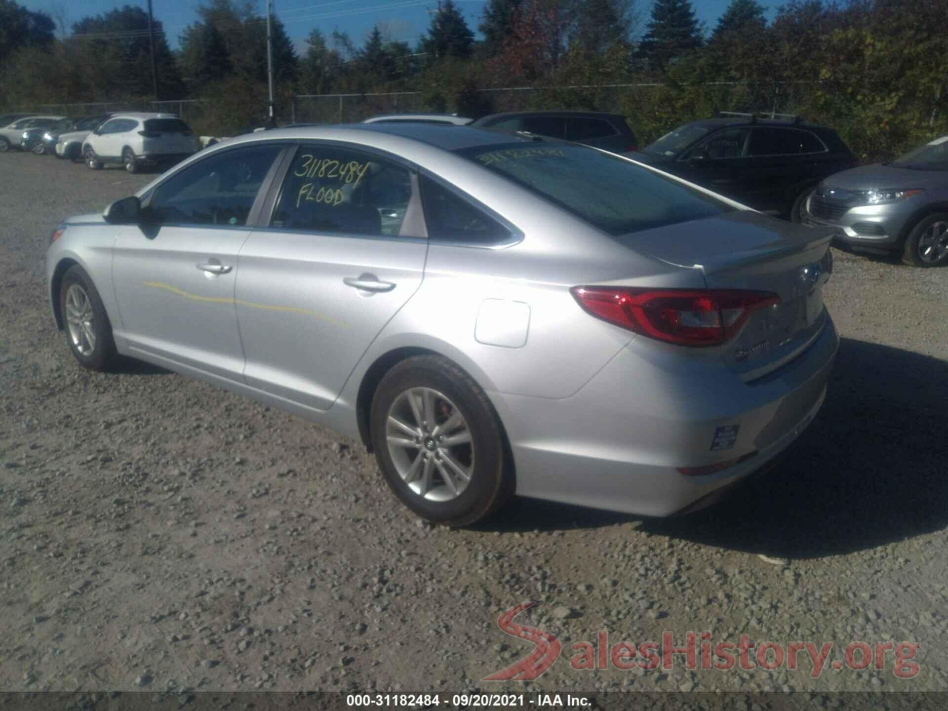 5NPE24AFXGH268321 2016 HYUNDAI SONATA