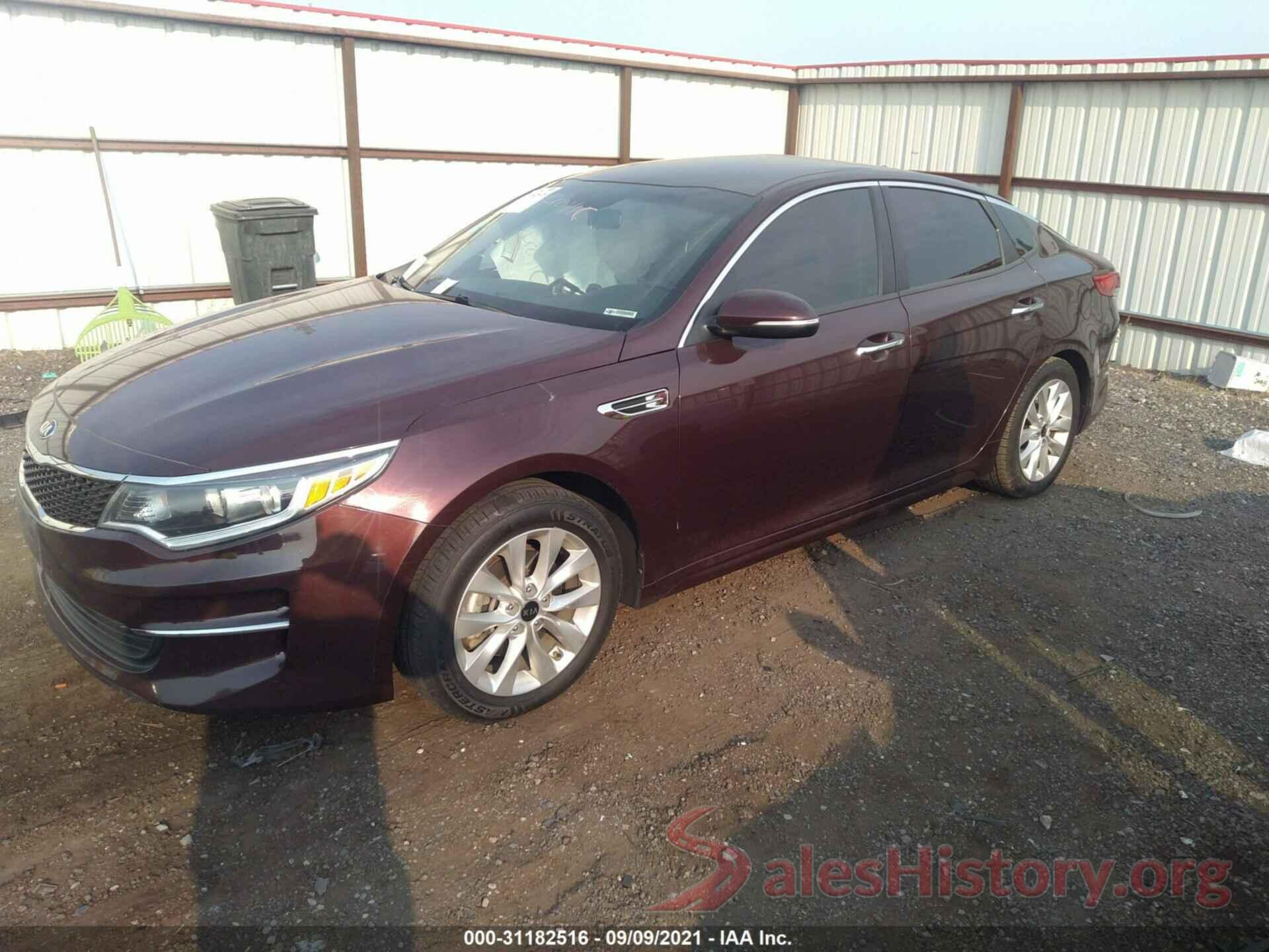 5XXGT4L35GG059587 2016 KIA OPTIMA