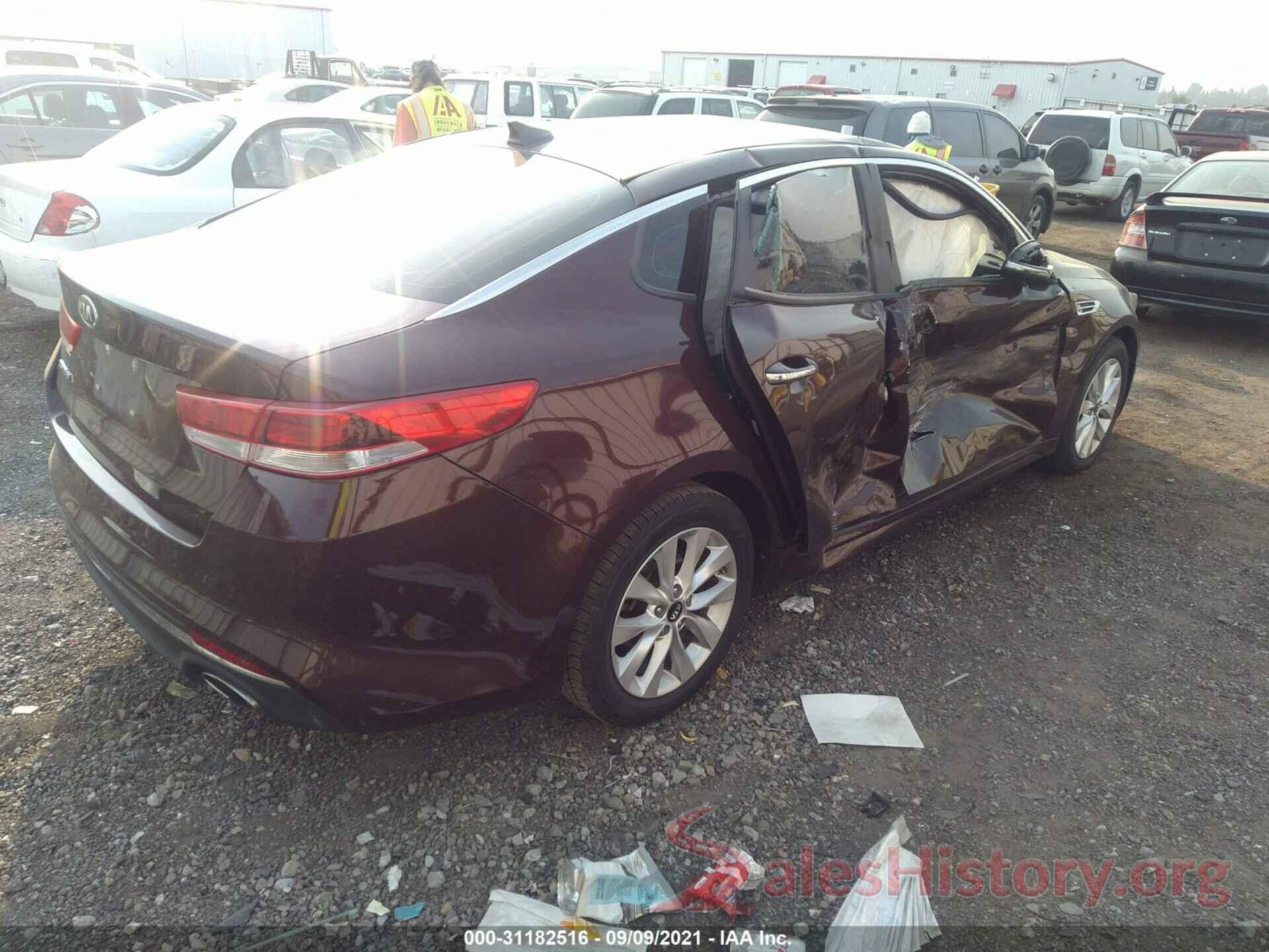 5XXGT4L35GG059587 2016 KIA OPTIMA