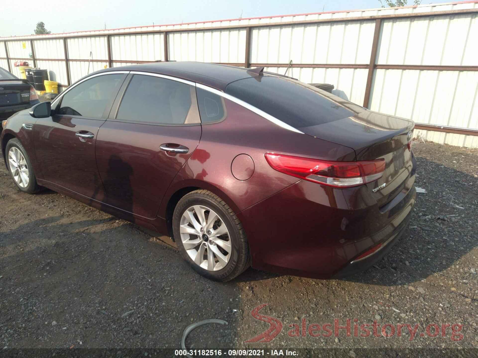 5XXGT4L35GG059587 2016 KIA OPTIMA