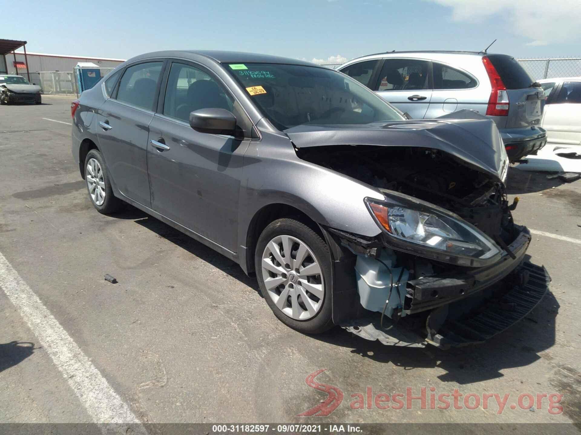 3N1AB7AP3KY449140 2019 NISSAN SENTRA