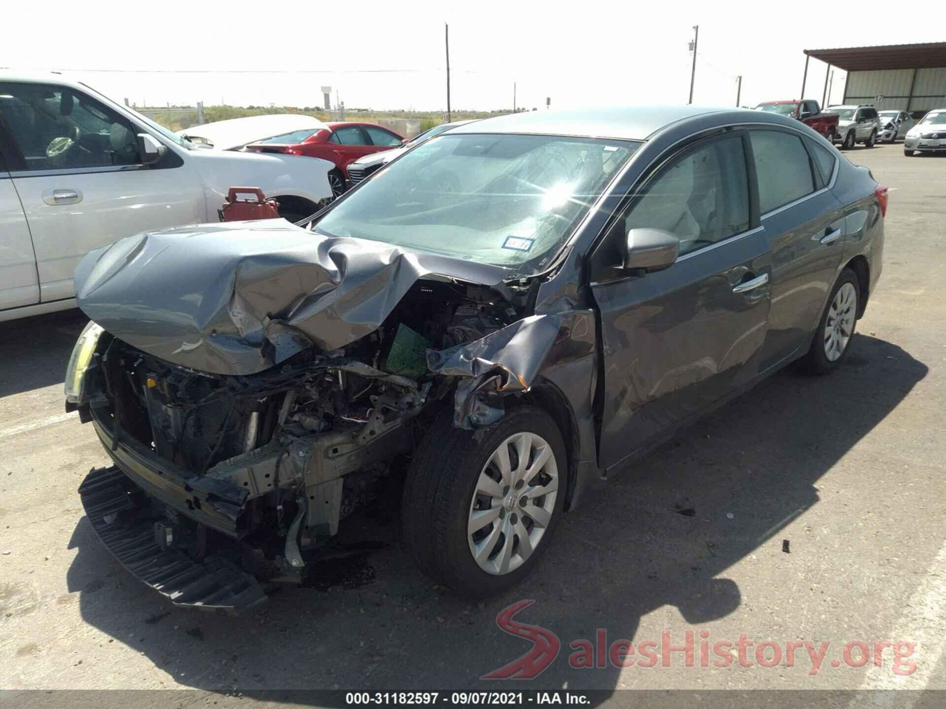 3N1AB7AP3KY449140 2019 NISSAN SENTRA