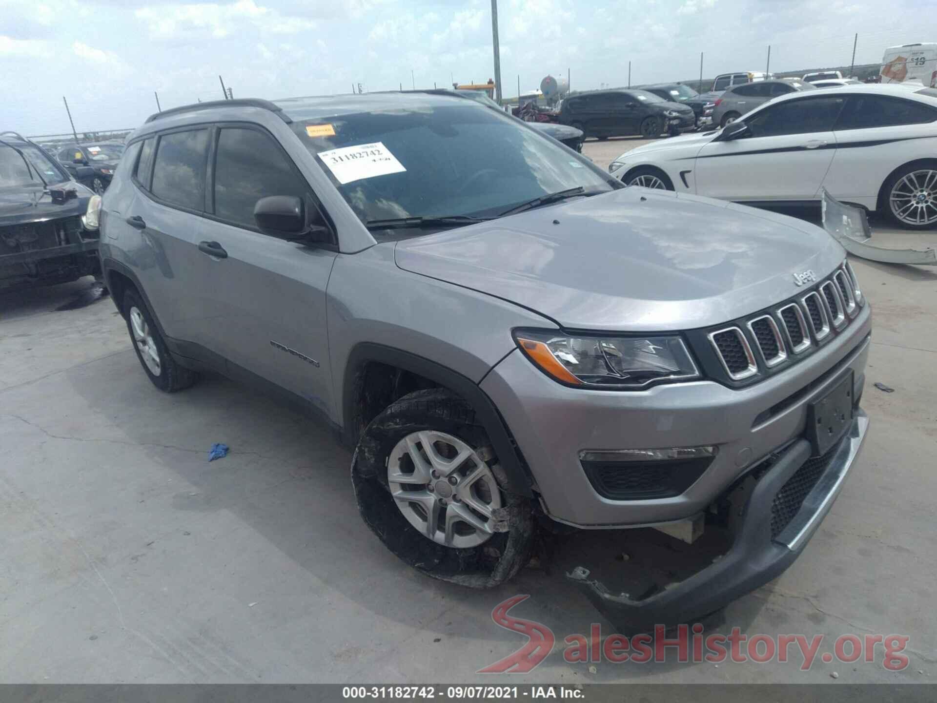 3C4NJCAB7JT133475 2018 JEEP COMPASS