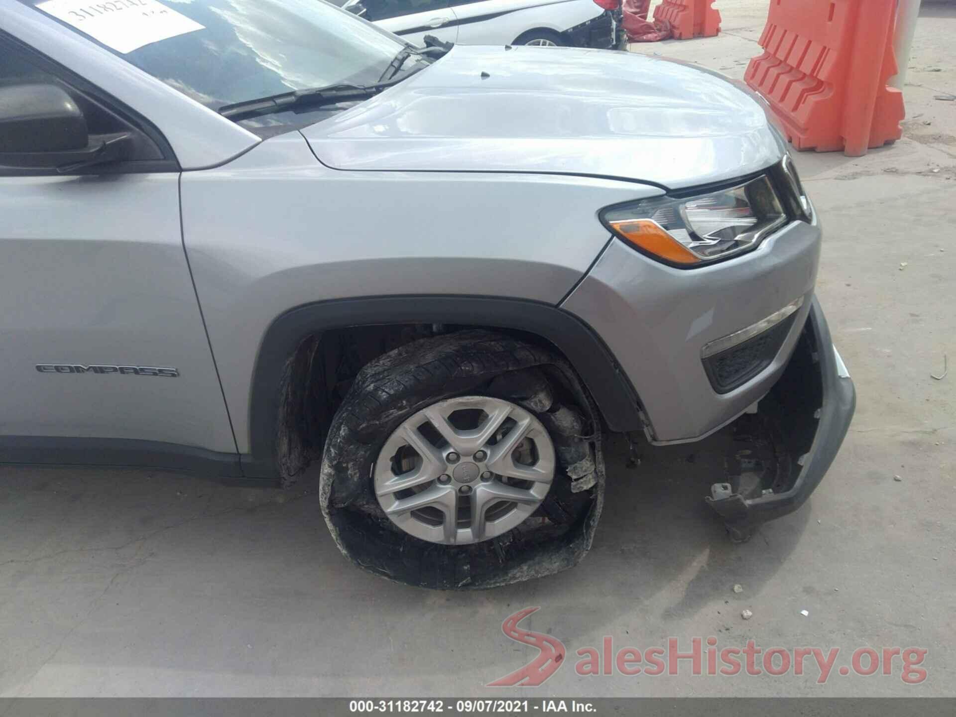 3C4NJCAB7JT133475 2018 JEEP COMPASS