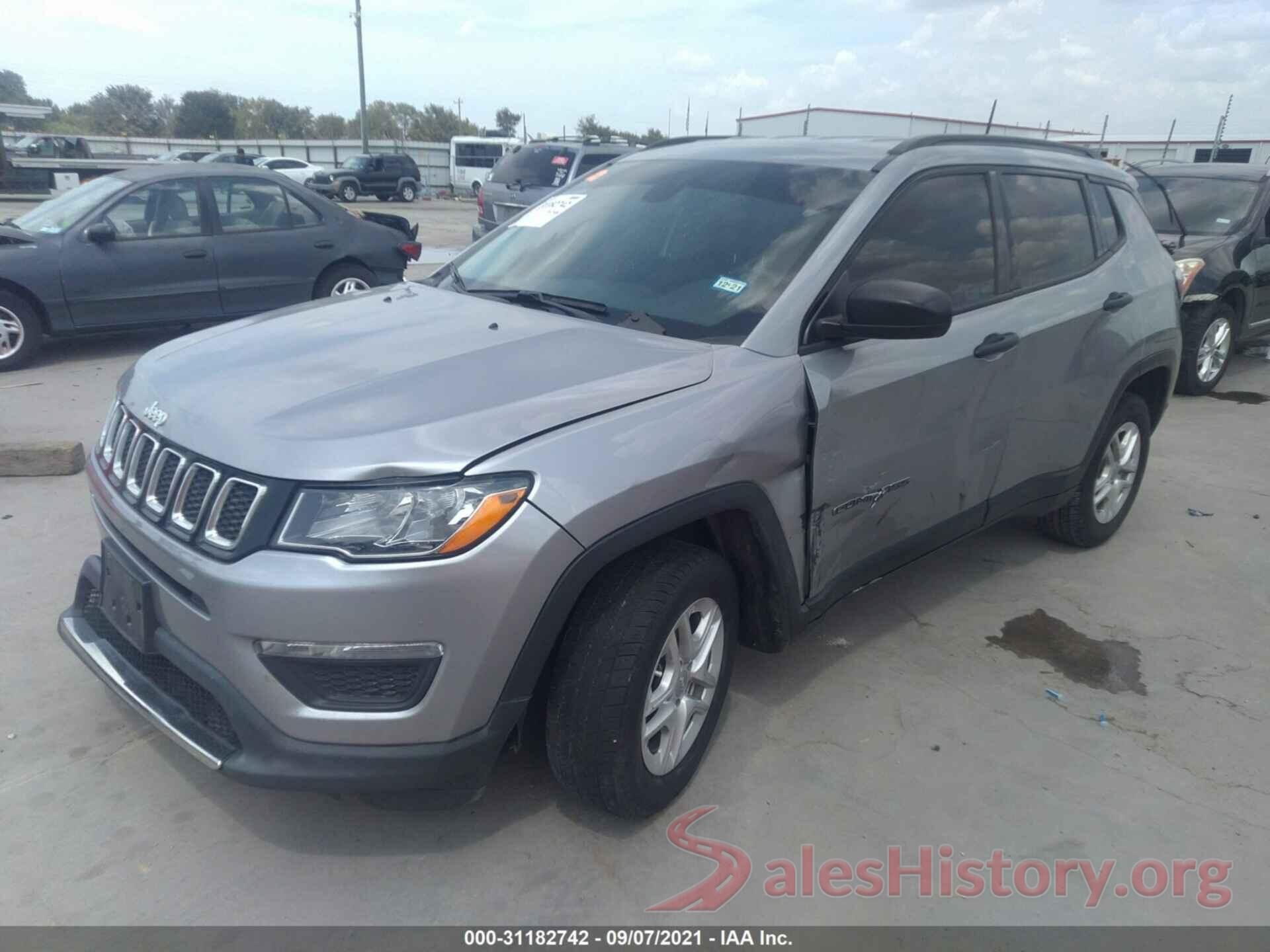 3C4NJCAB7JT133475 2018 JEEP COMPASS