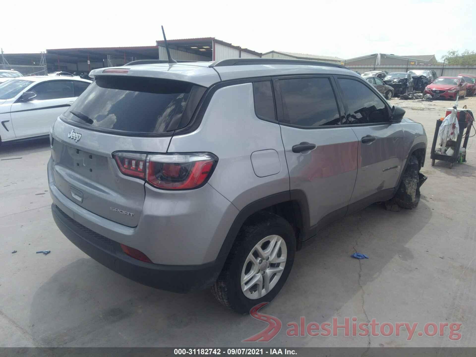 3C4NJCAB7JT133475 2018 JEEP COMPASS