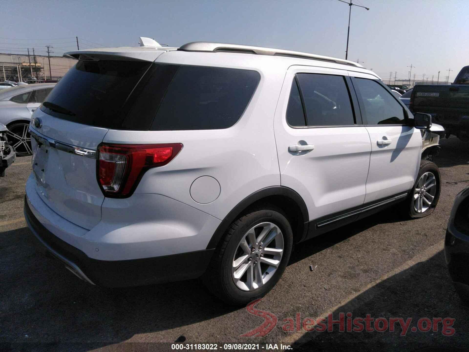 1FM5K7D89HGA93799 2017 FORD EXPLORER