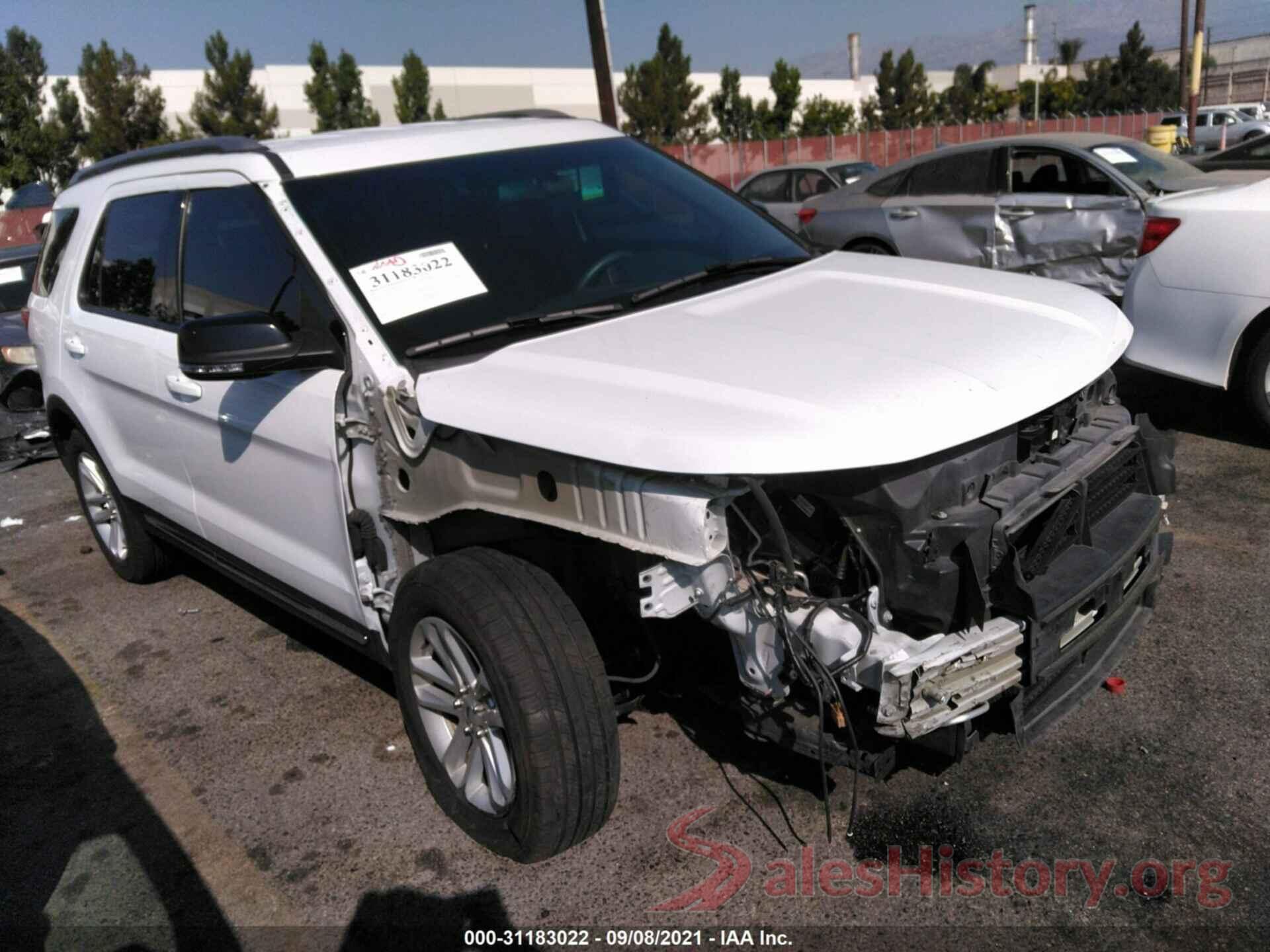 1FM5K7D89HGA93799 2017 FORD EXPLORER