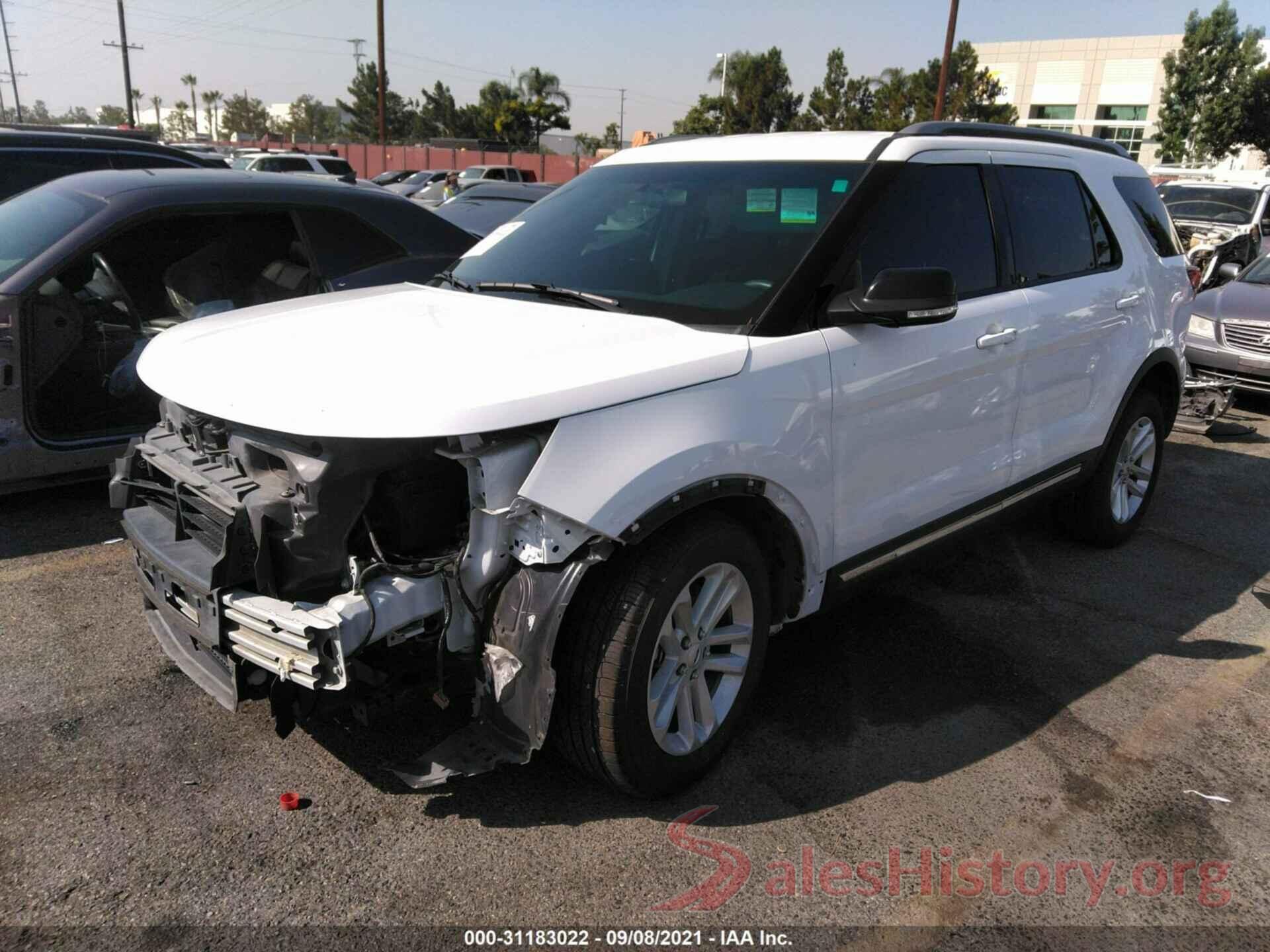 1FM5K7D89HGA93799 2017 FORD EXPLORER