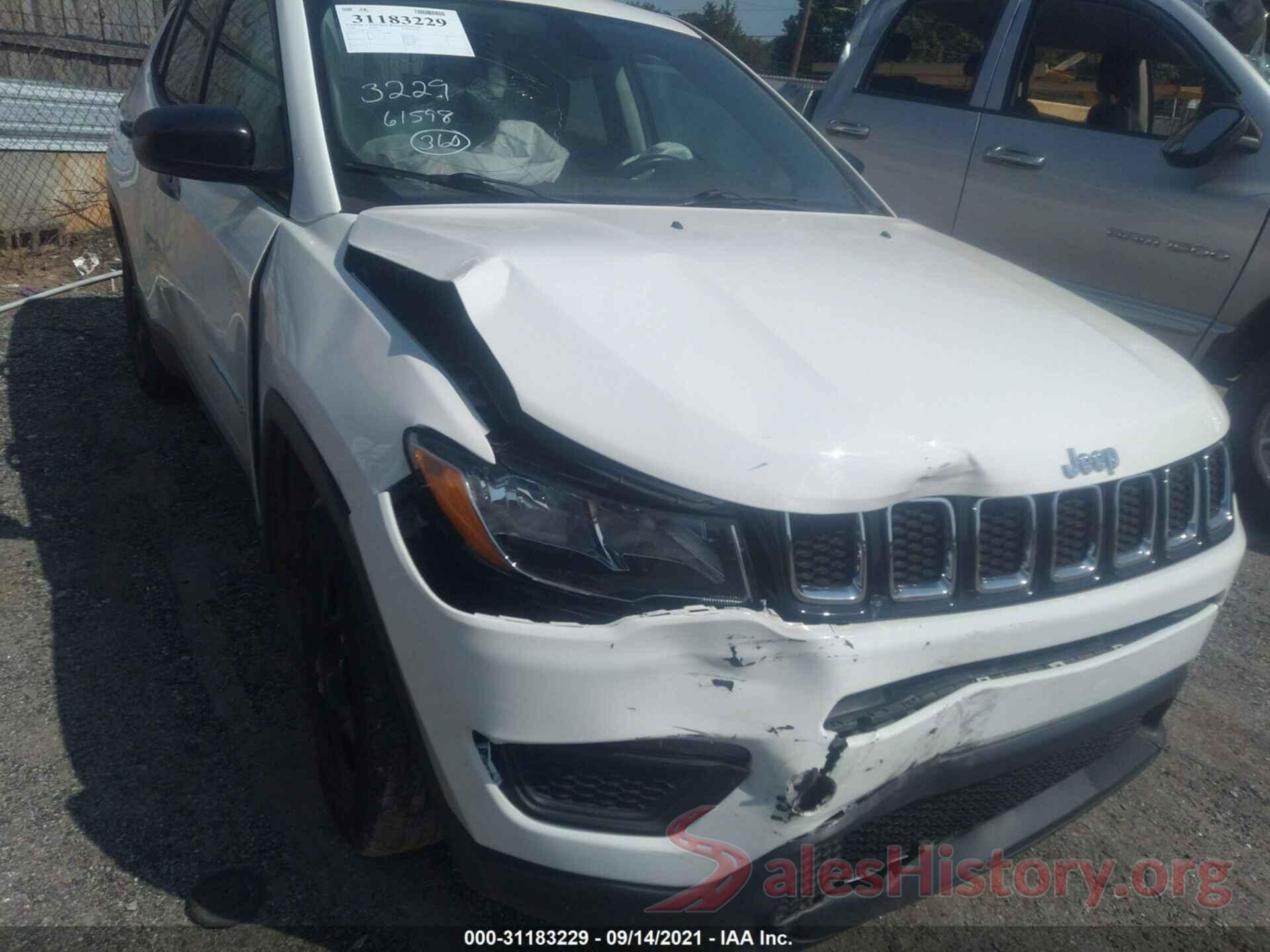 3C4NJCAB2JT263289 2018 JEEP COMPASS