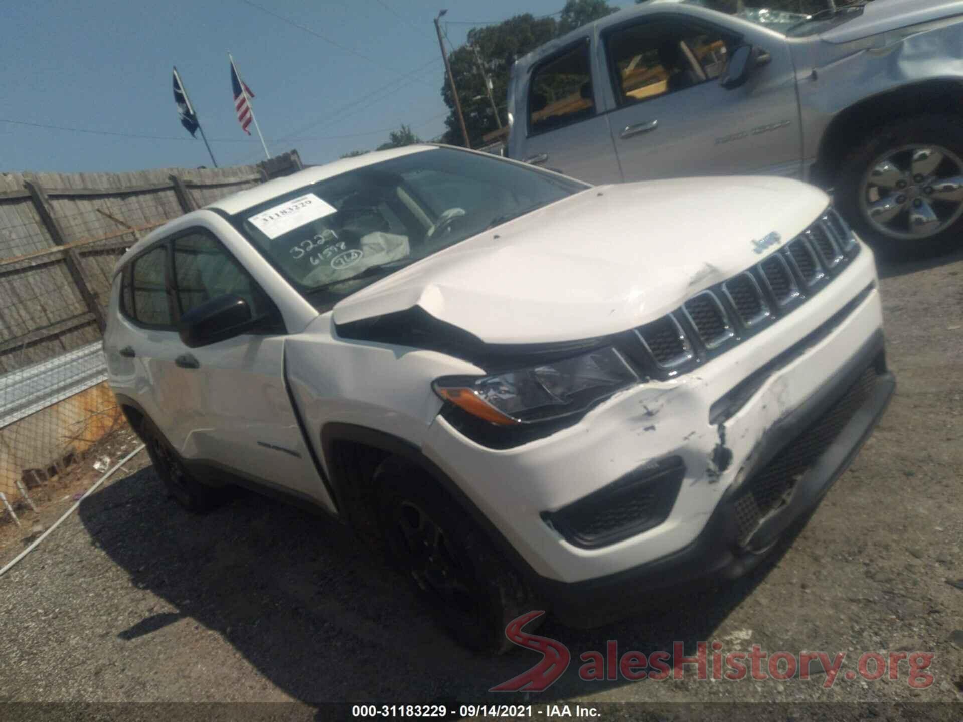 3C4NJCAB2JT263289 2018 JEEP COMPASS