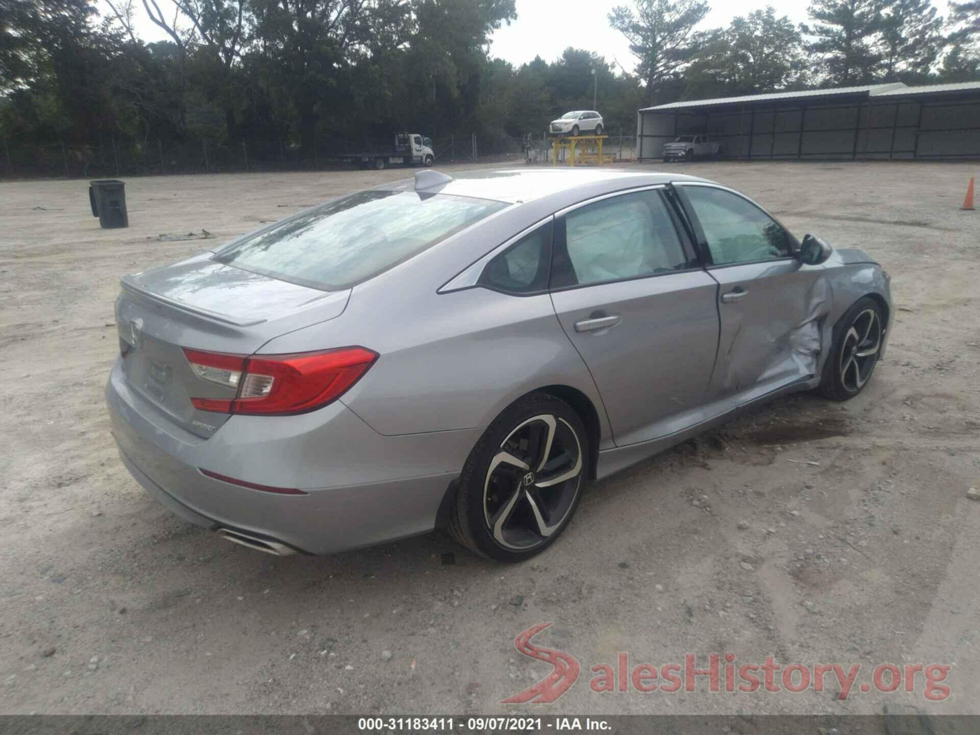 1HGCV1F34LA125900 2020 HONDA ACCORD SEDAN