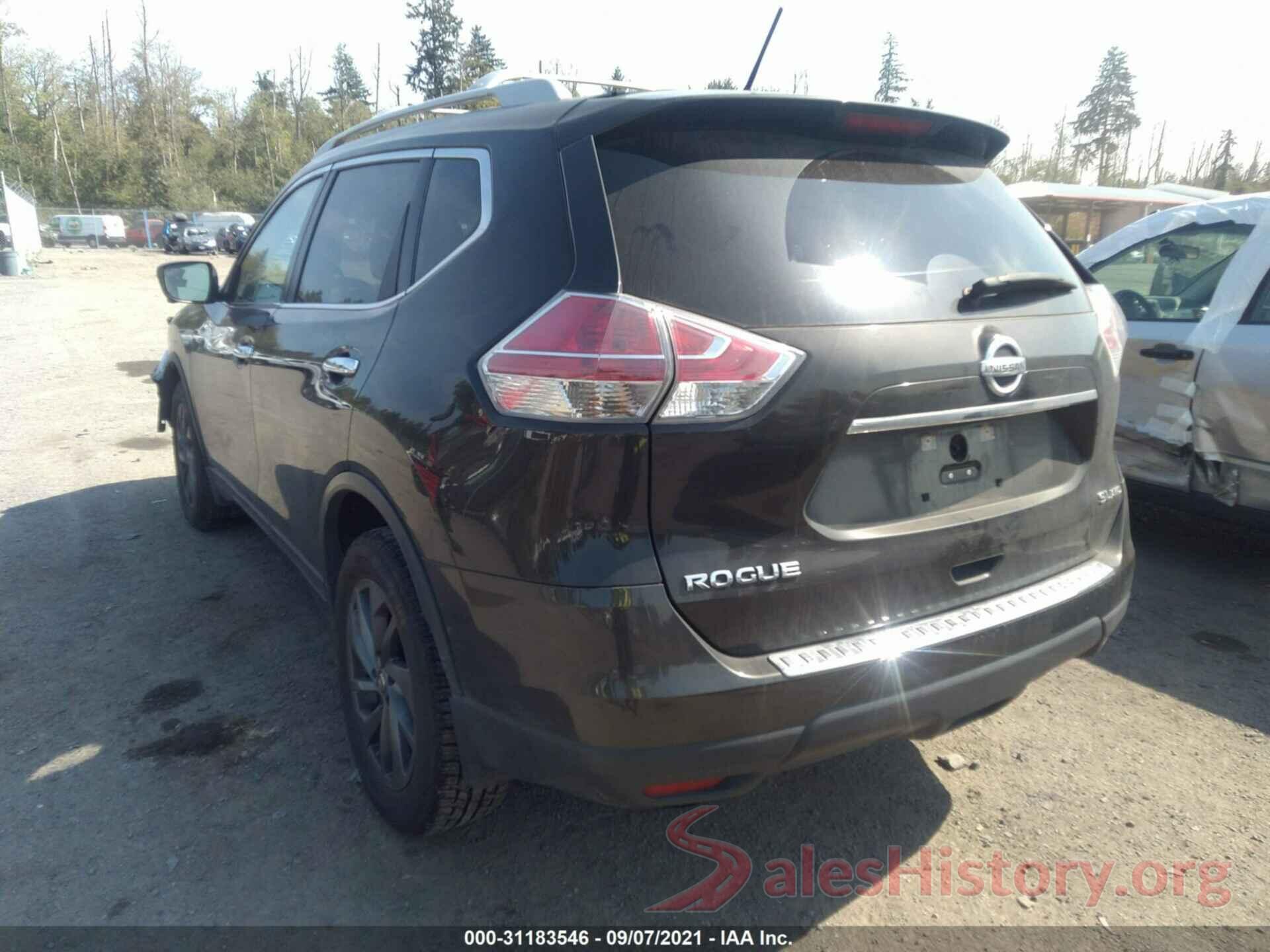 5N1AT2MV1GC760455 2016 NISSAN ROGUE