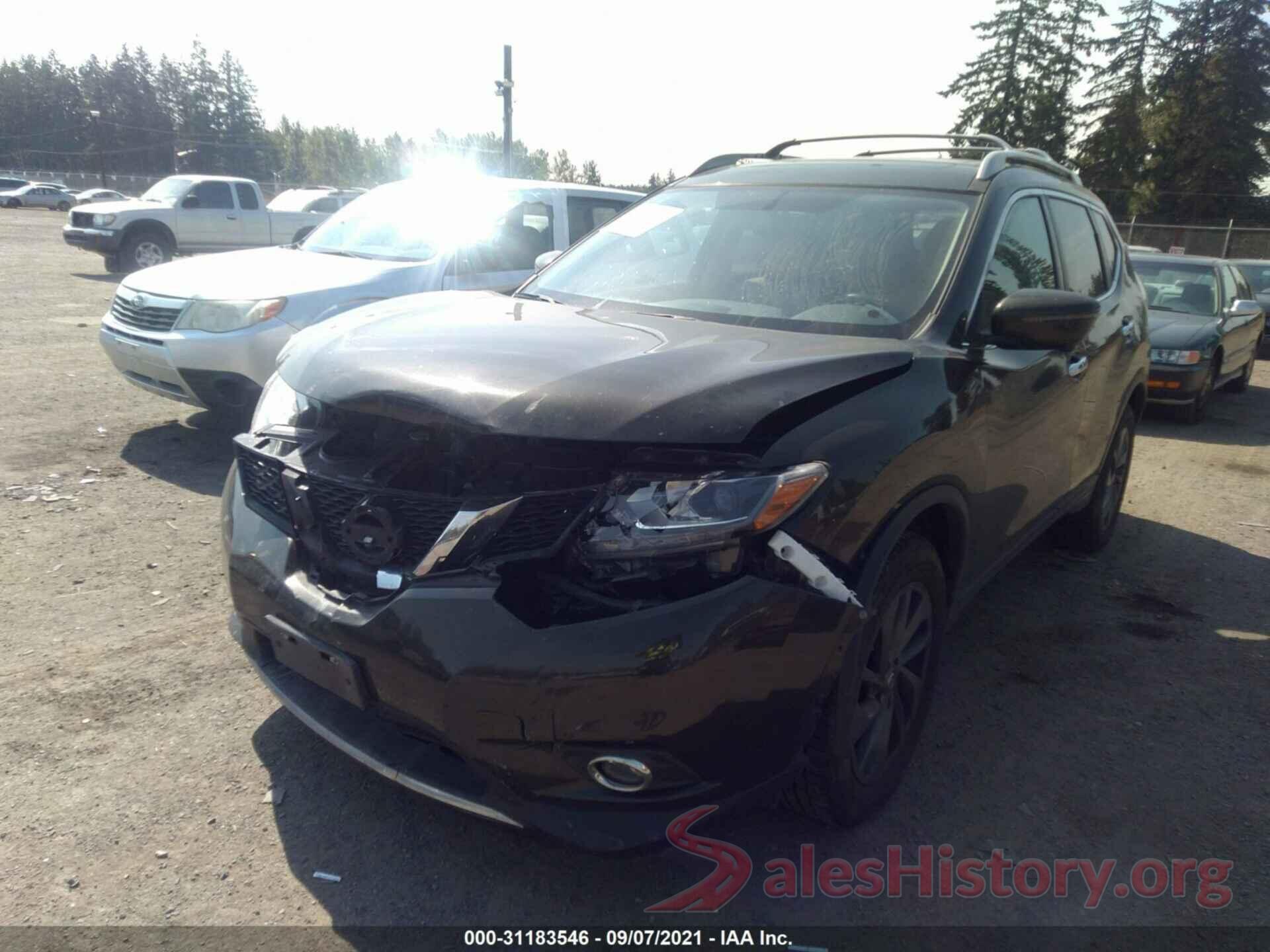 5N1AT2MV1GC760455 2016 NISSAN ROGUE