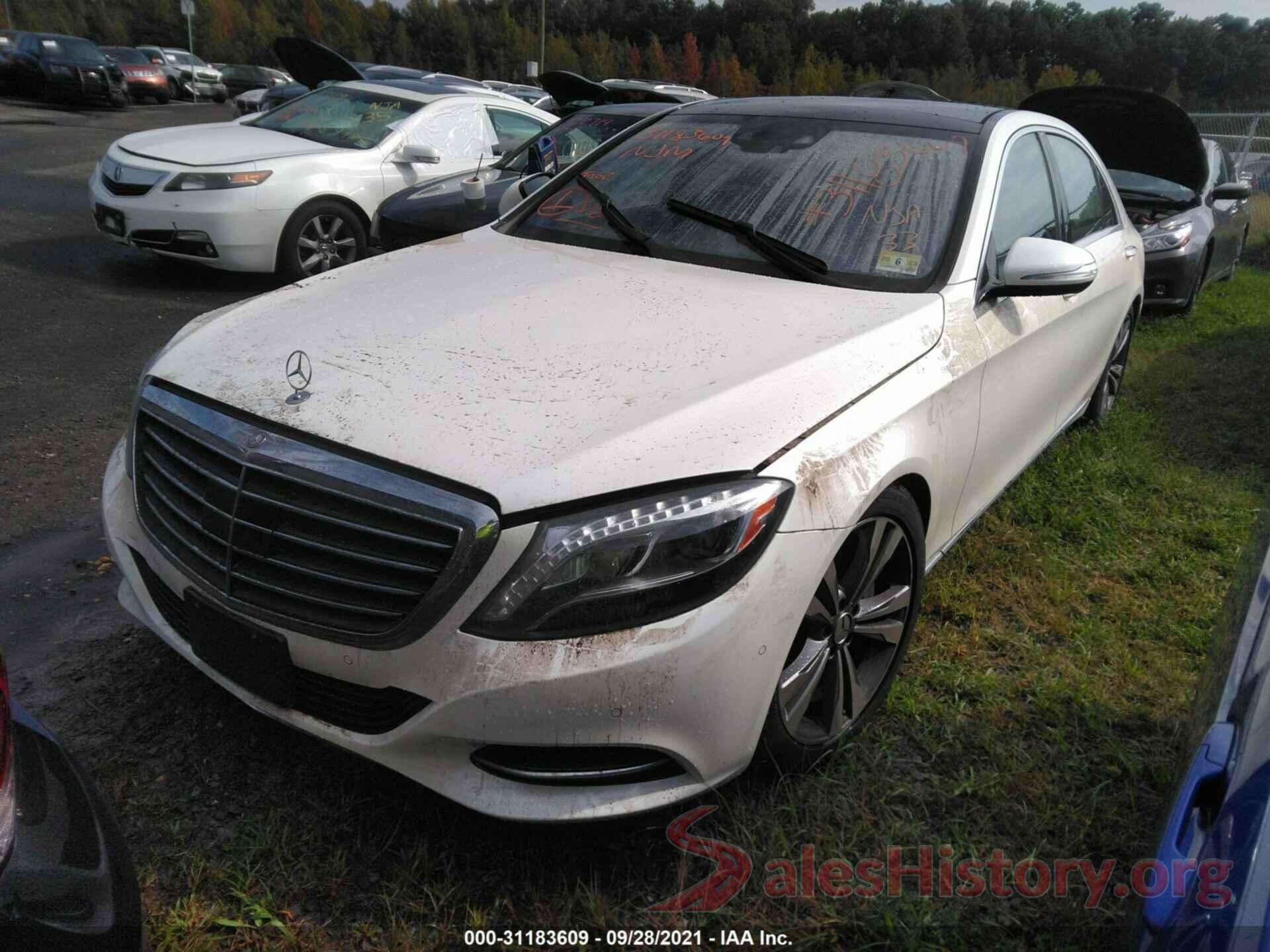 WDDUG8FB9EA052660 2014 MERCEDES-BENZ S-CLASS