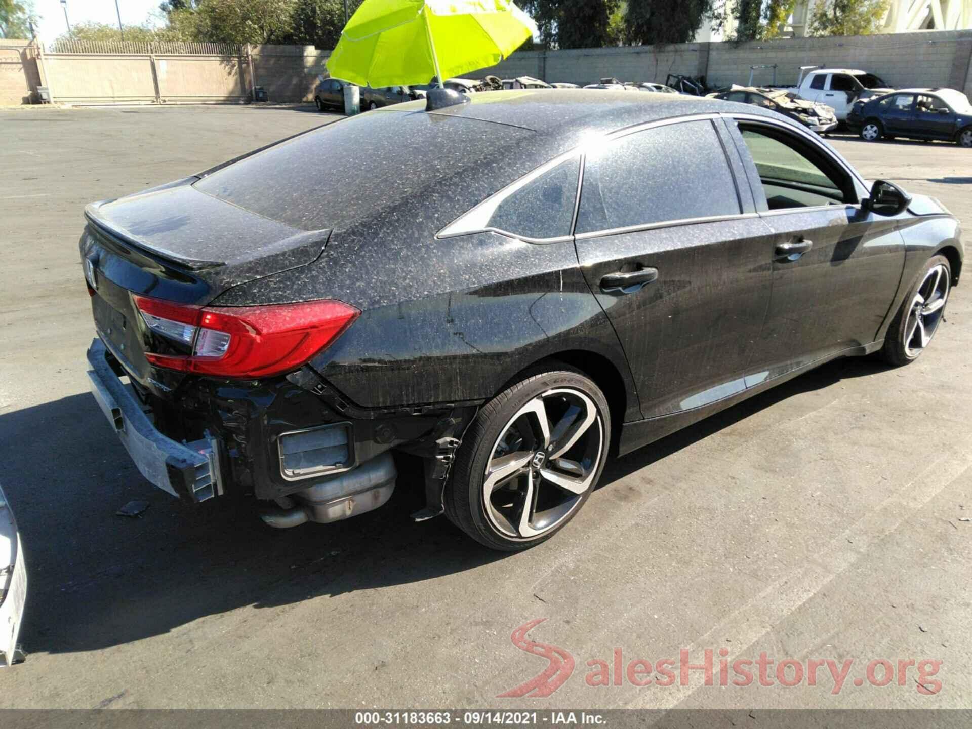 1HGCV1F35JA081371 2018 HONDA ACCORD SEDAN