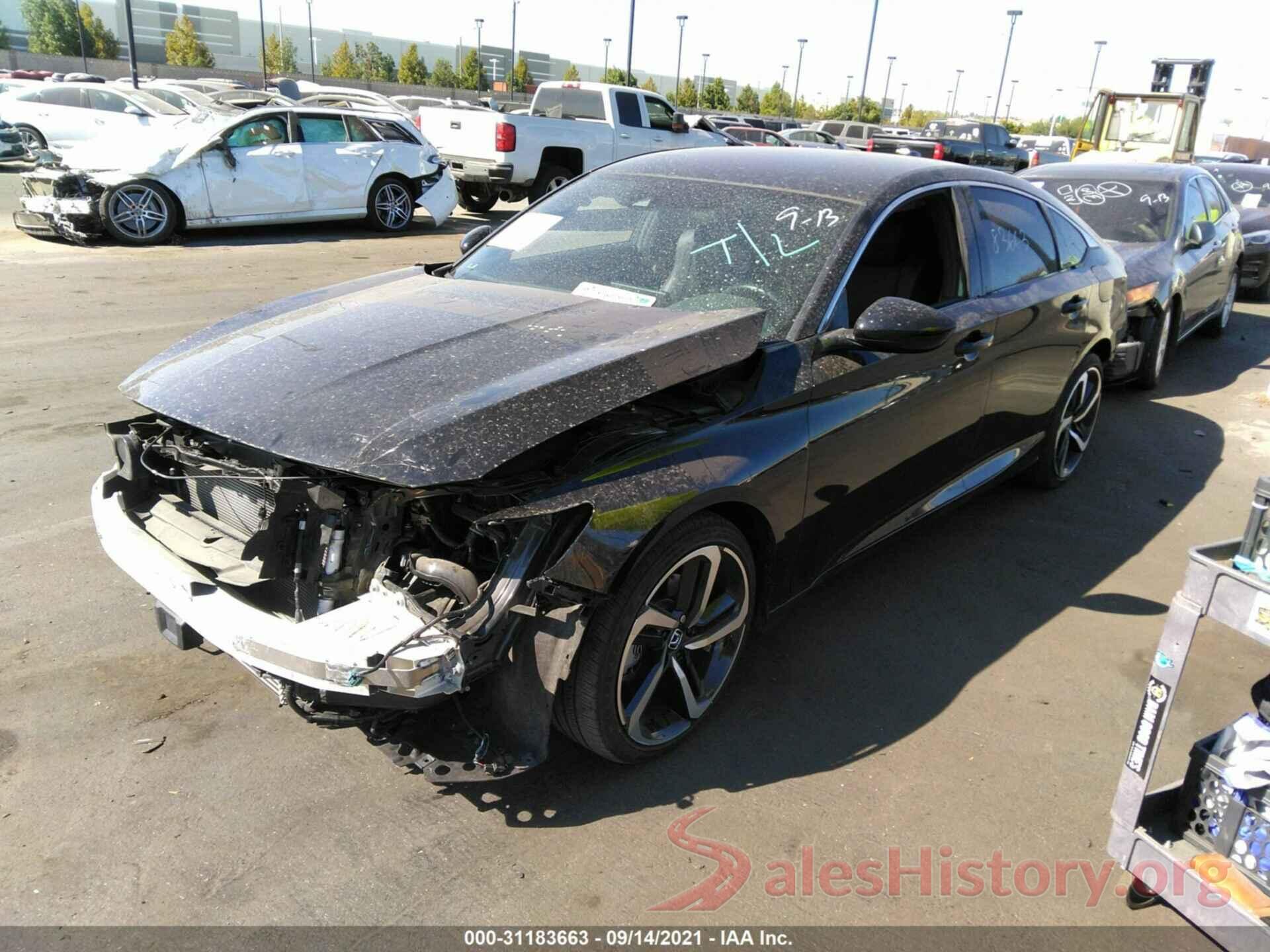 1HGCV1F35JA081371 2018 HONDA ACCORD SEDAN