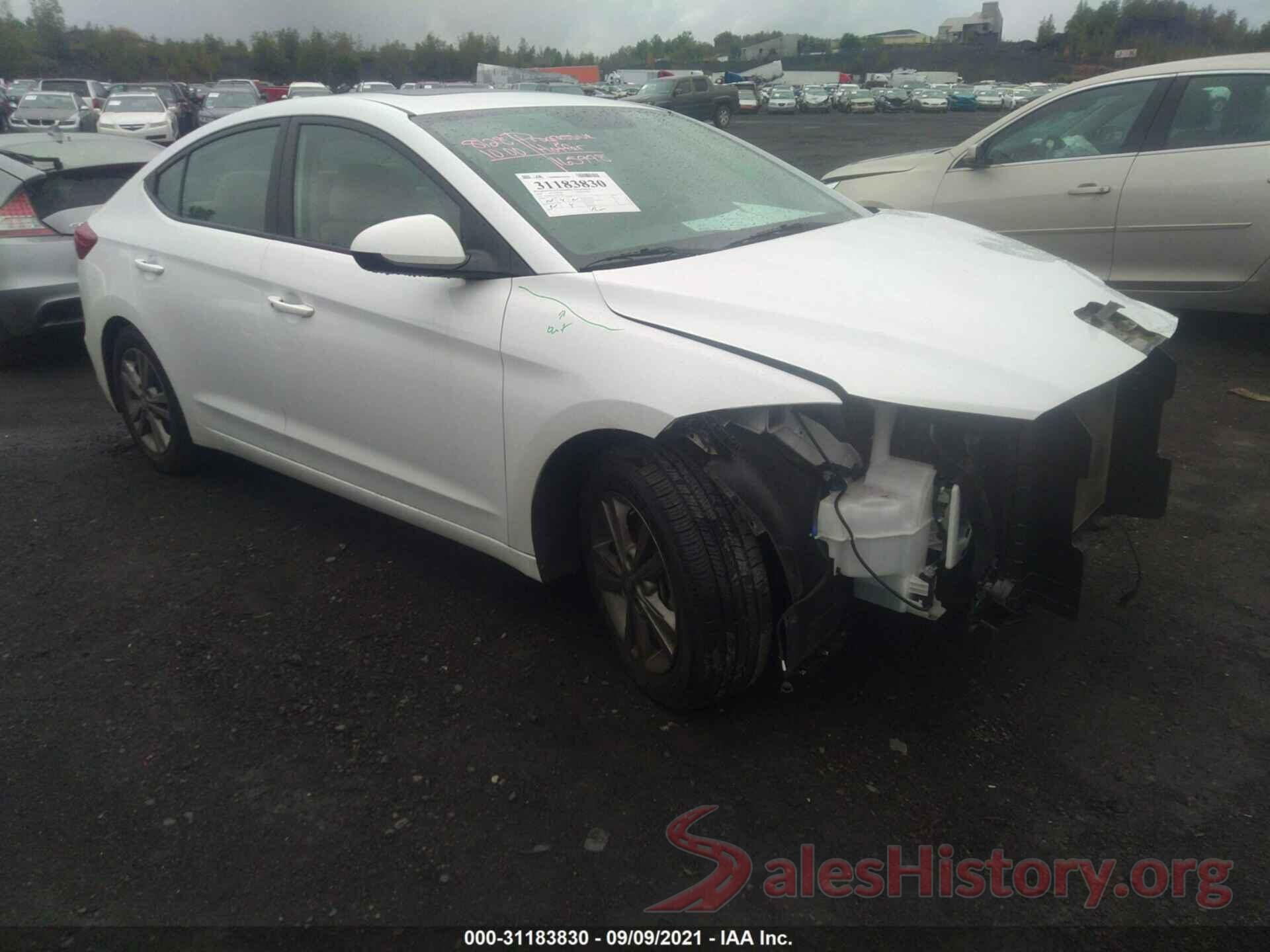 5NPD84LF2JH367598 2018 HYUNDAI ELANTRA