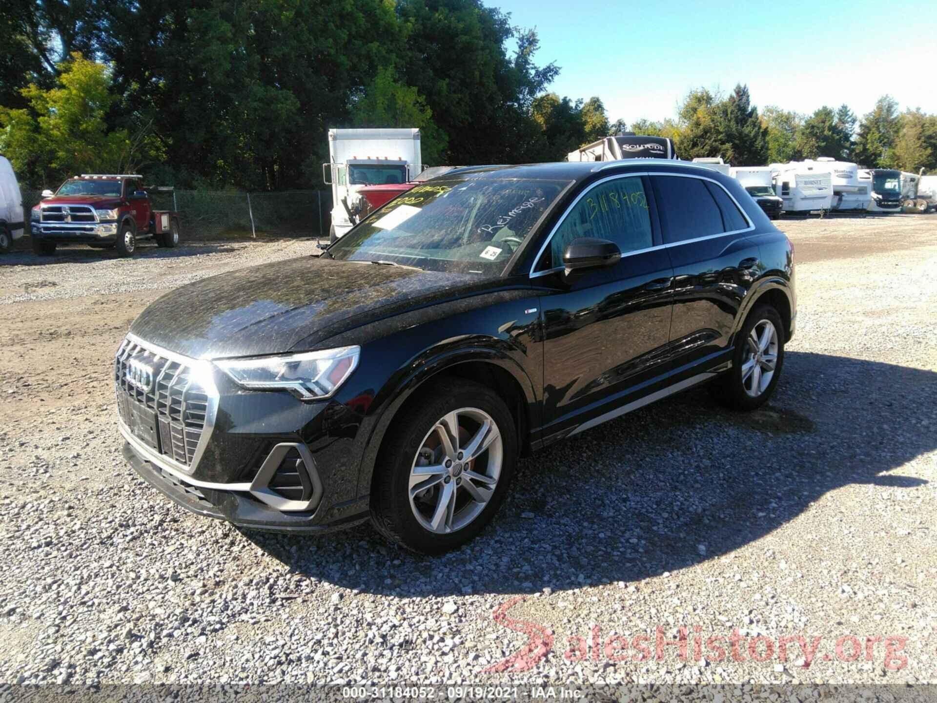 WA1EECF39L1090283 2020 AUDI Q3