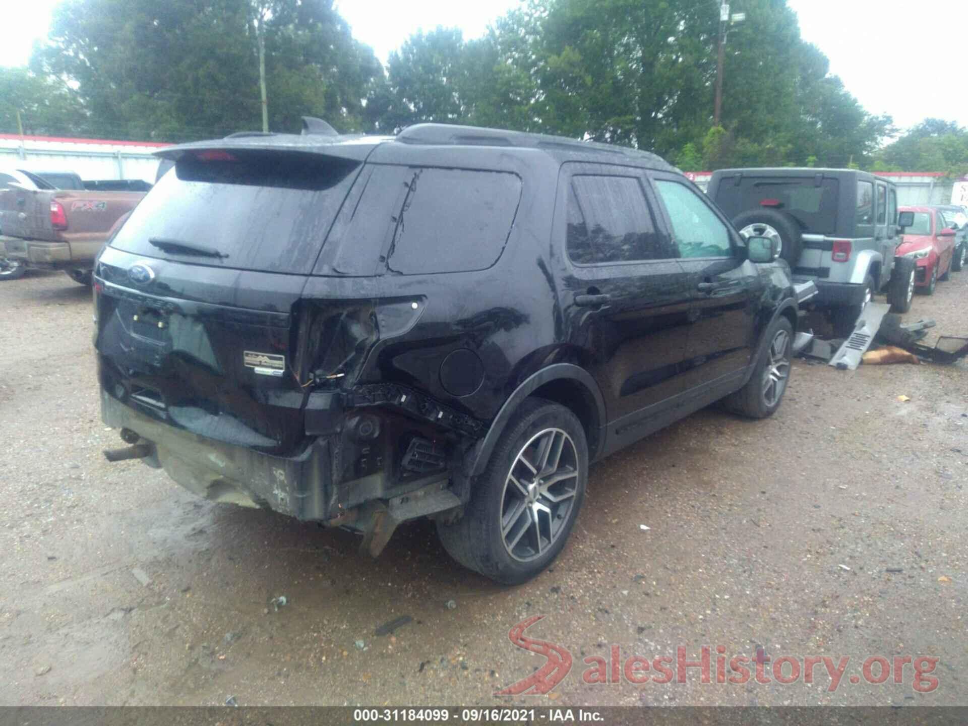 1FM5K8GT7GGC90328 2016 FORD EXPLORER