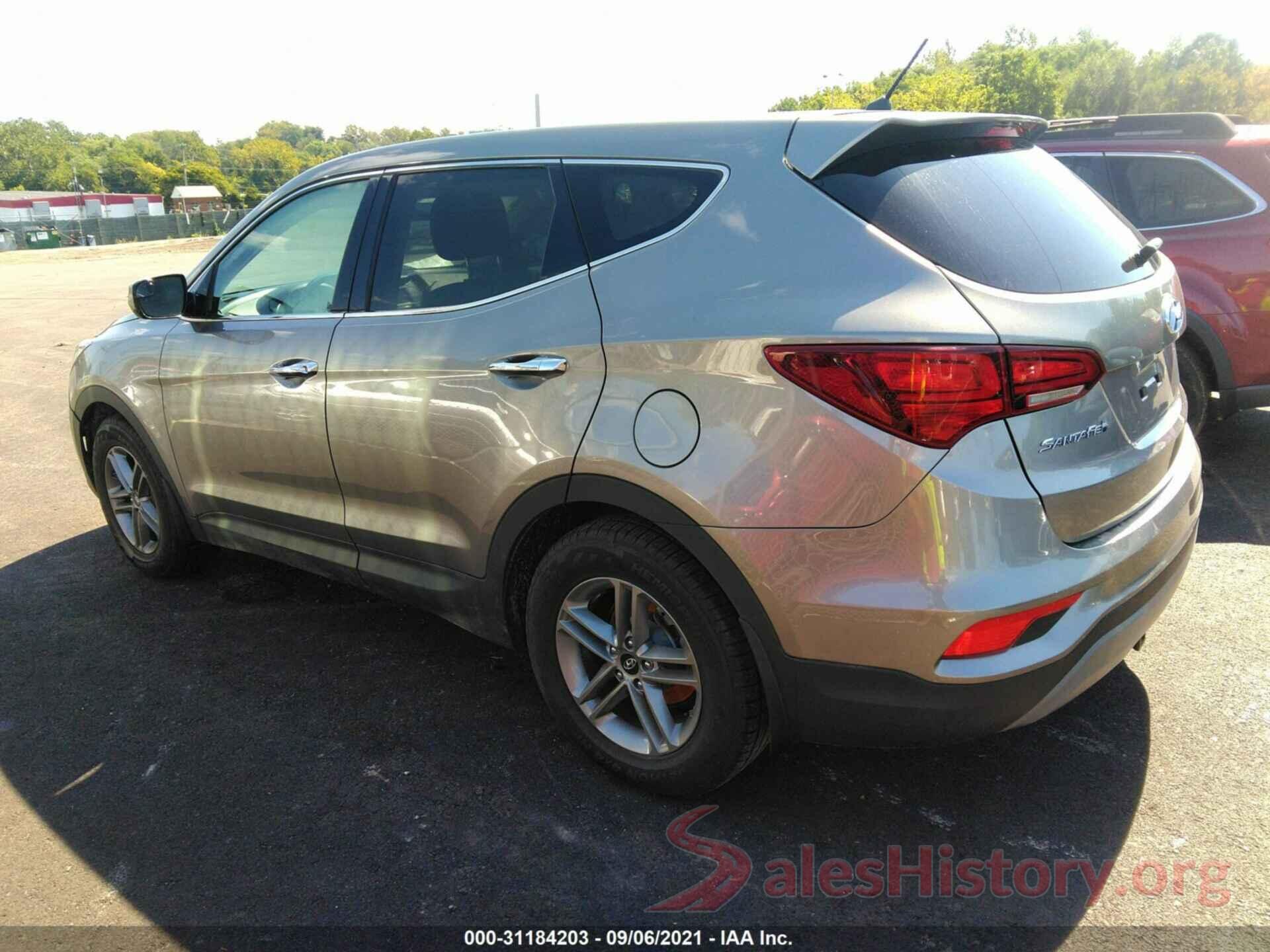 5NMZTDLB9JH105267 2018 HYUNDAI SANTA FE SPORT