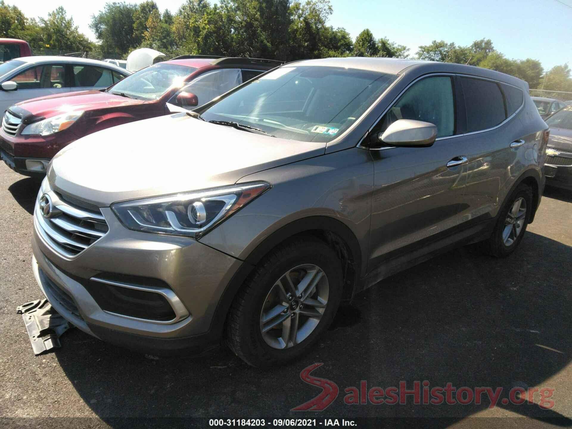 5NMZTDLB9JH105267 2018 HYUNDAI SANTA FE SPORT