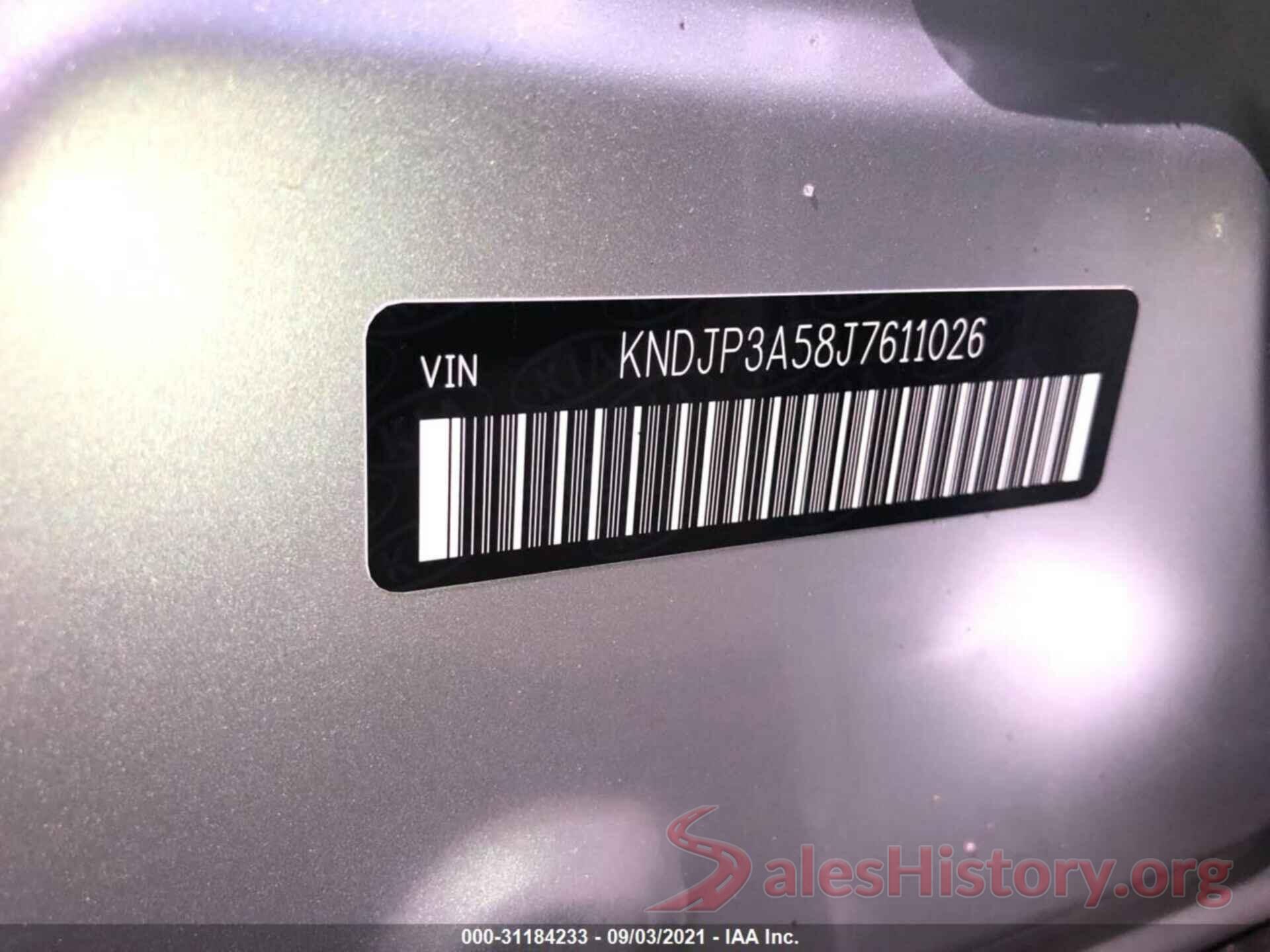 KNDJP3A58J7611026 2018 KIA SOUL