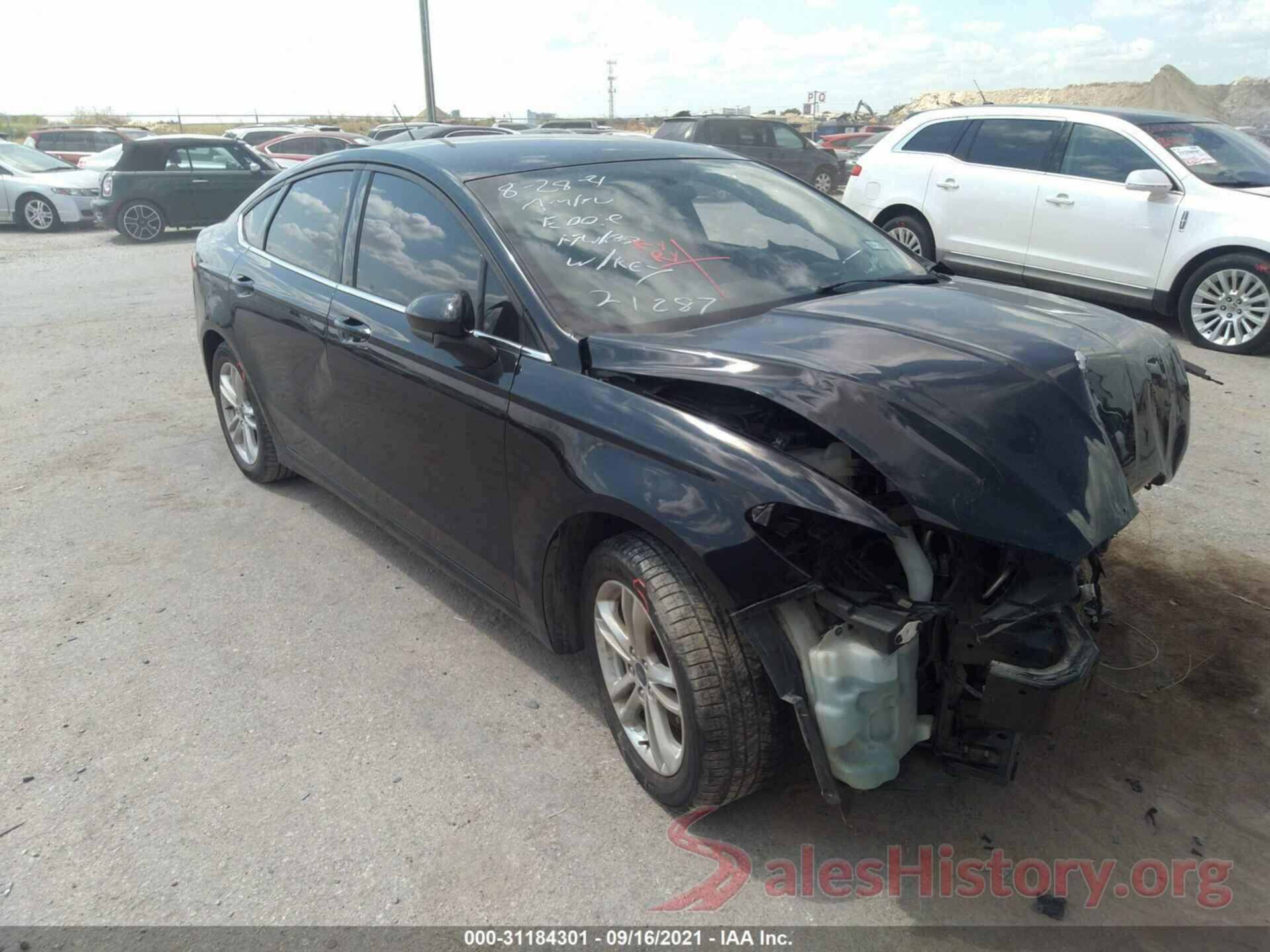 3FA6P0H74JR145007 2018 FORD FUSION