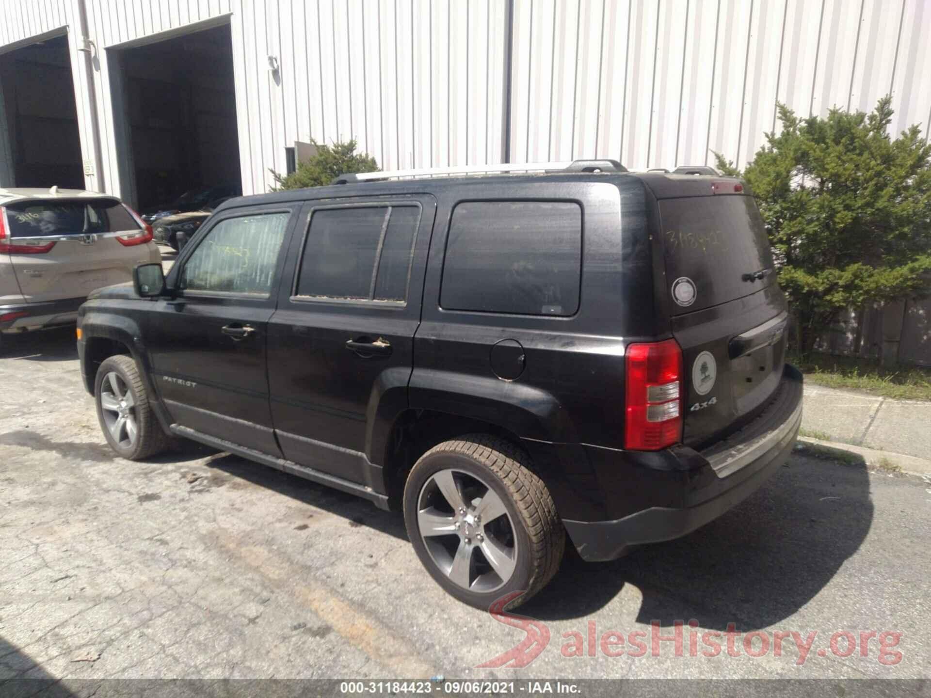 1C4NJRFB5GD511321 2016 JEEP PATRIOT