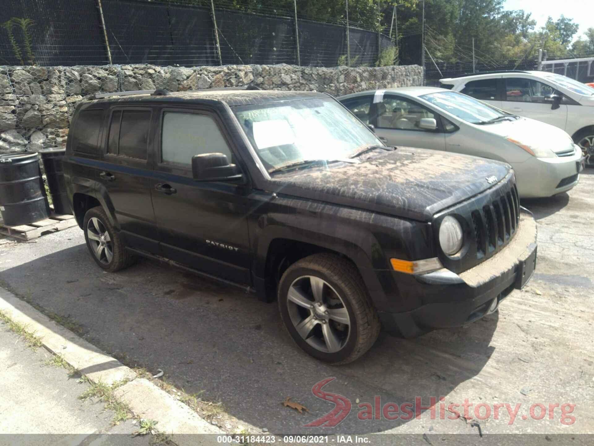 1C4NJRFB5GD511321 2016 JEEP PATRIOT