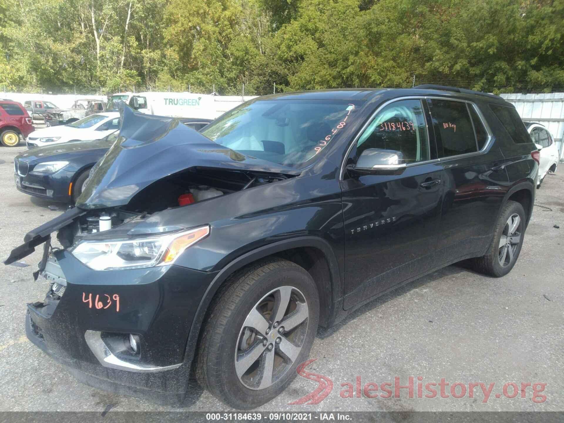 1GNEVHKW6KJ185022 2019 CHEVROLET TRAVERSE