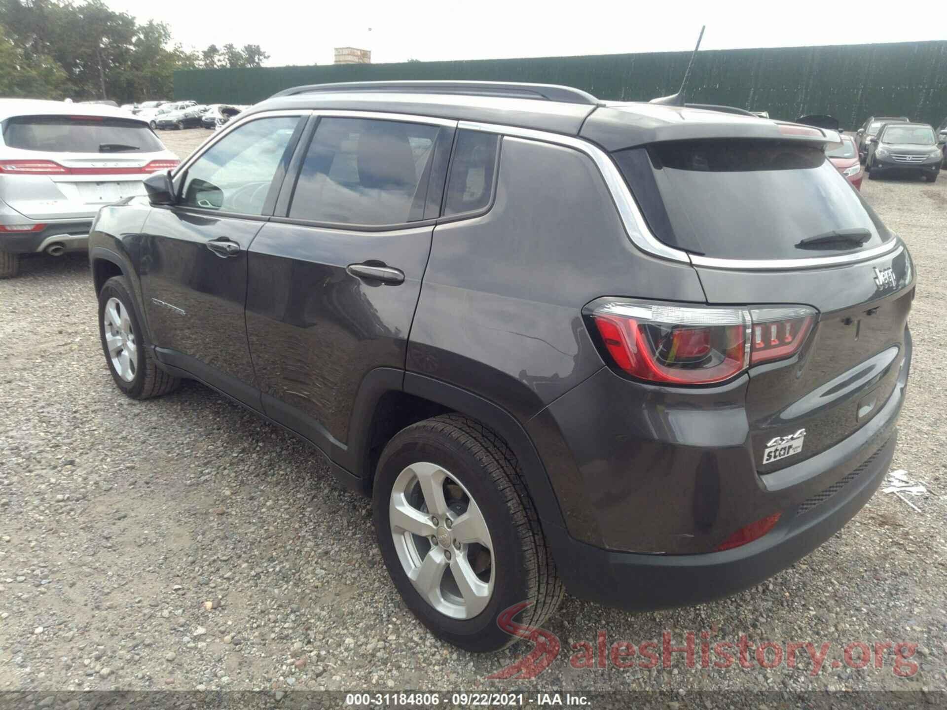 3C4NJDBB8LT205047 2020 JEEP COMPASS