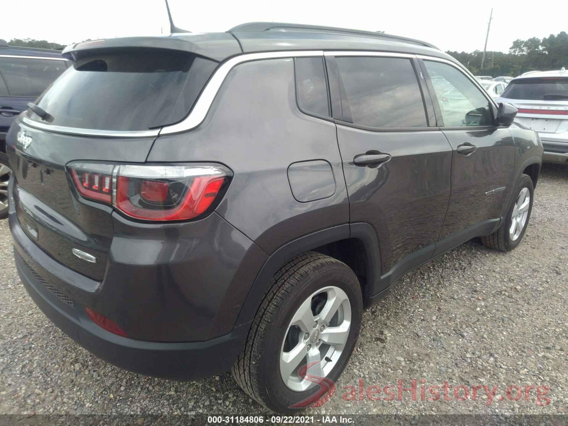 3C4NJDBB8LT205047 2020 JEEP COMPASS