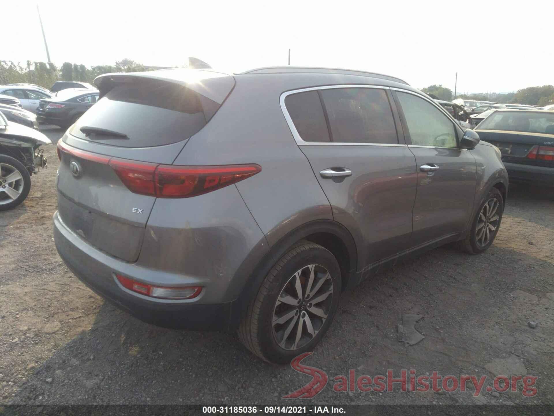 KNDPNCAC5H7184185 2017 KIA SPORTAGE