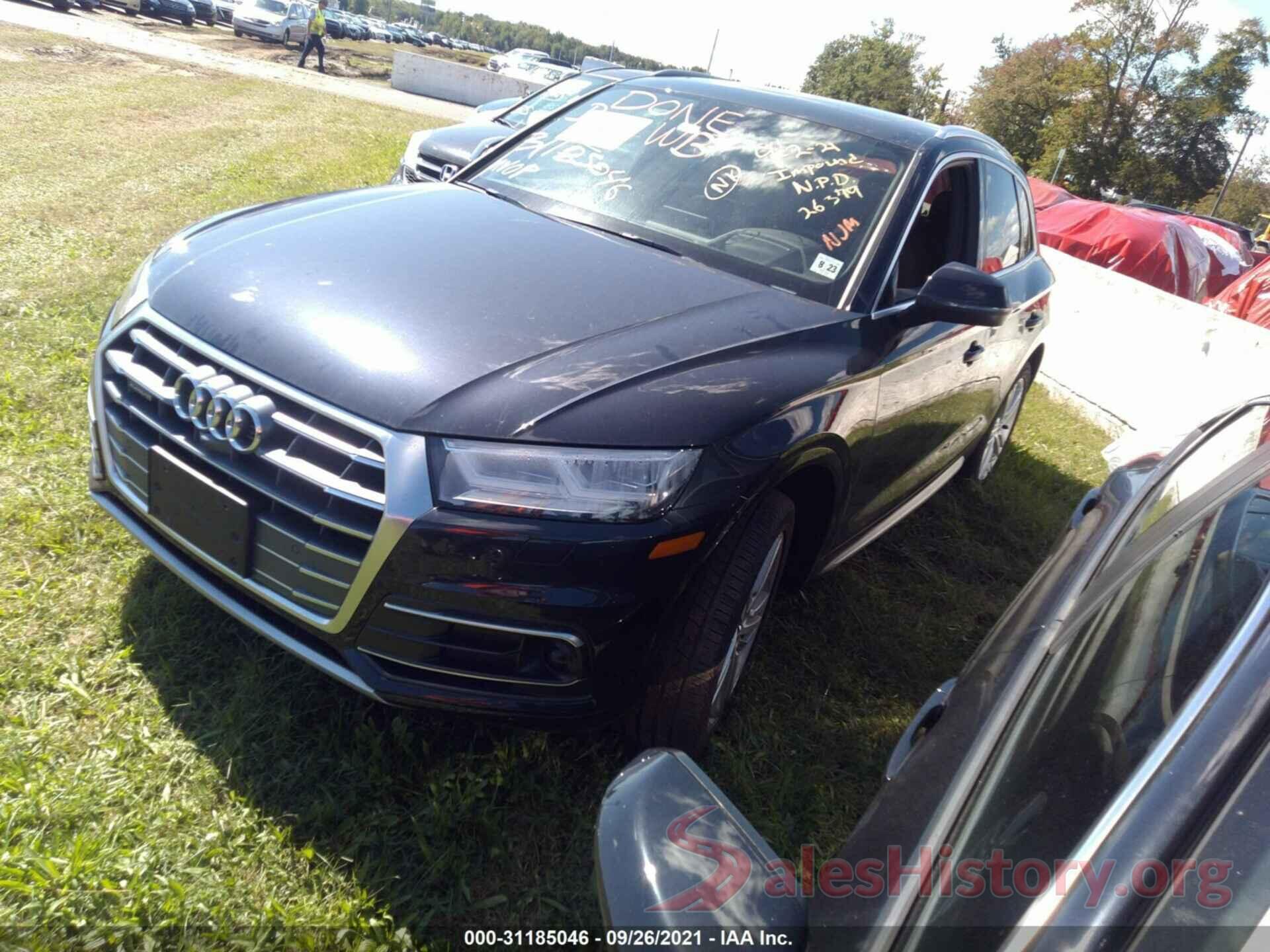 WA1CNAFYXJ2224104 2018 AUDI Q5